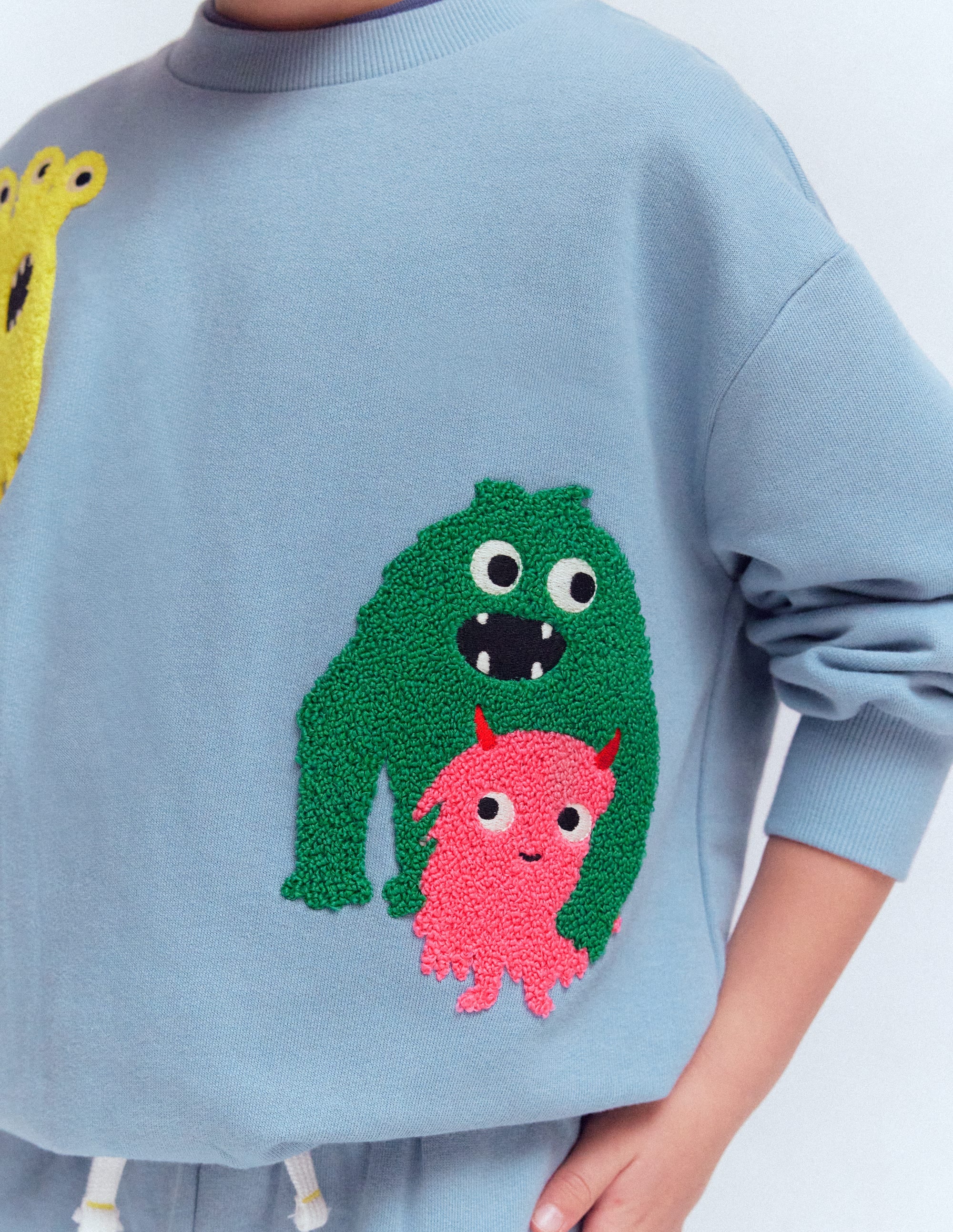 Fun Sweatshirt-Boucle Monster - Image 2