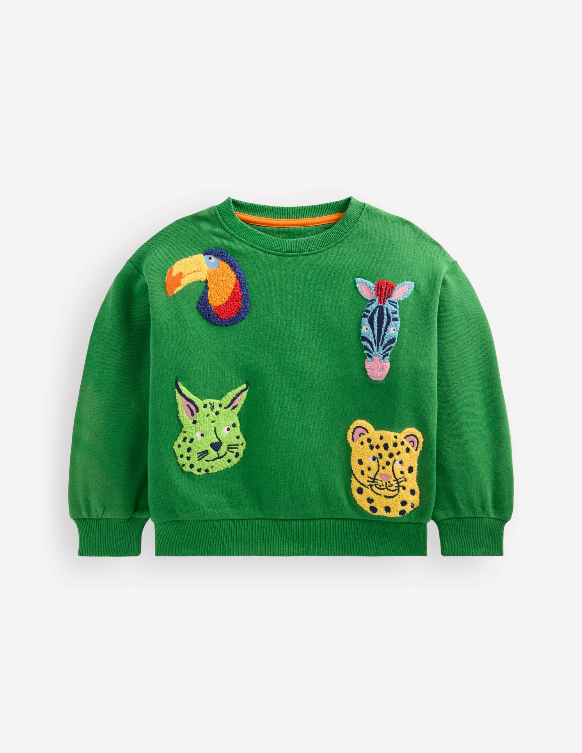 Fun Sweatshirt-Multi Animal Faces - Image 5