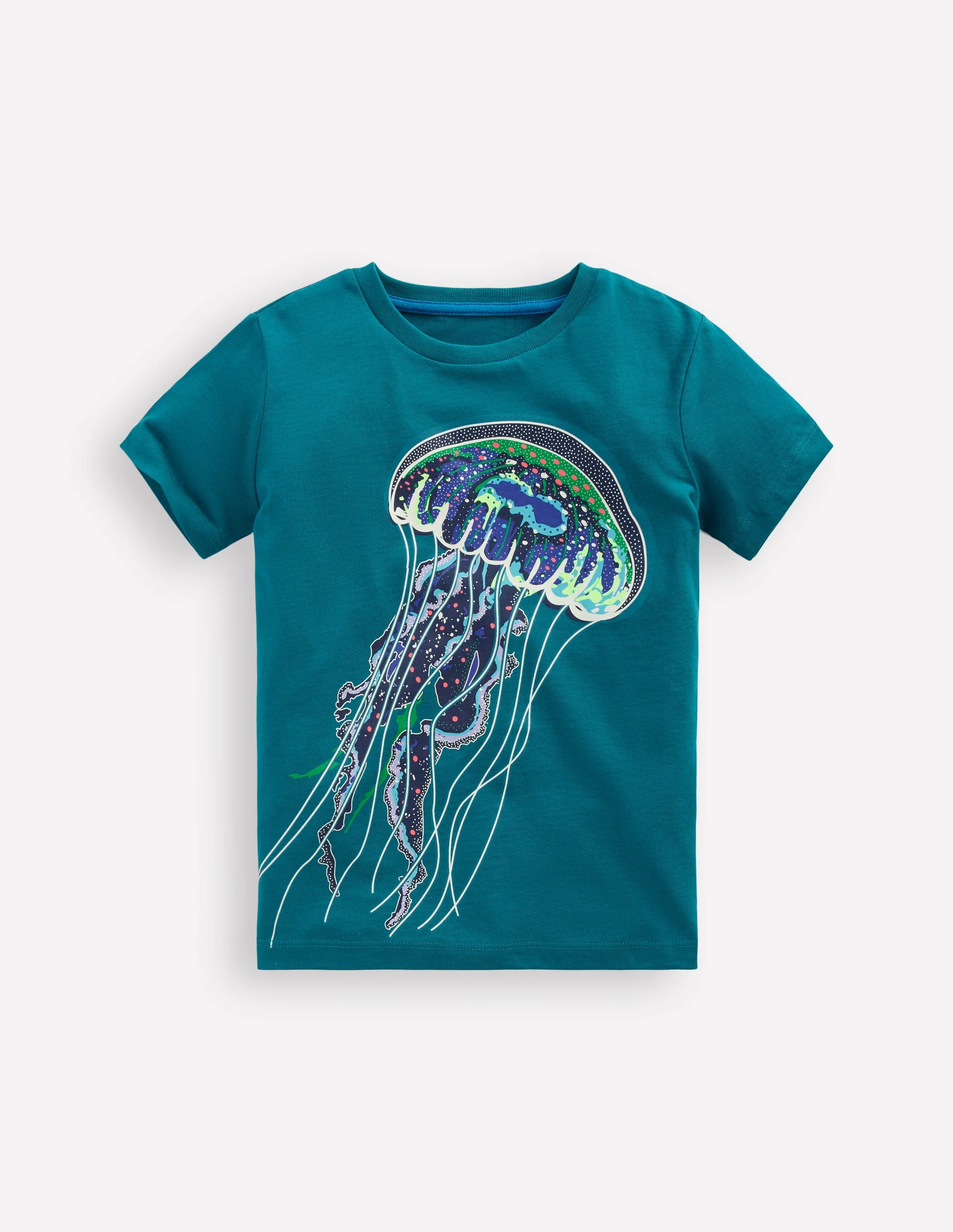 Glow-In-The-Dark T-shirt-Ocean Depths Jelly Fish