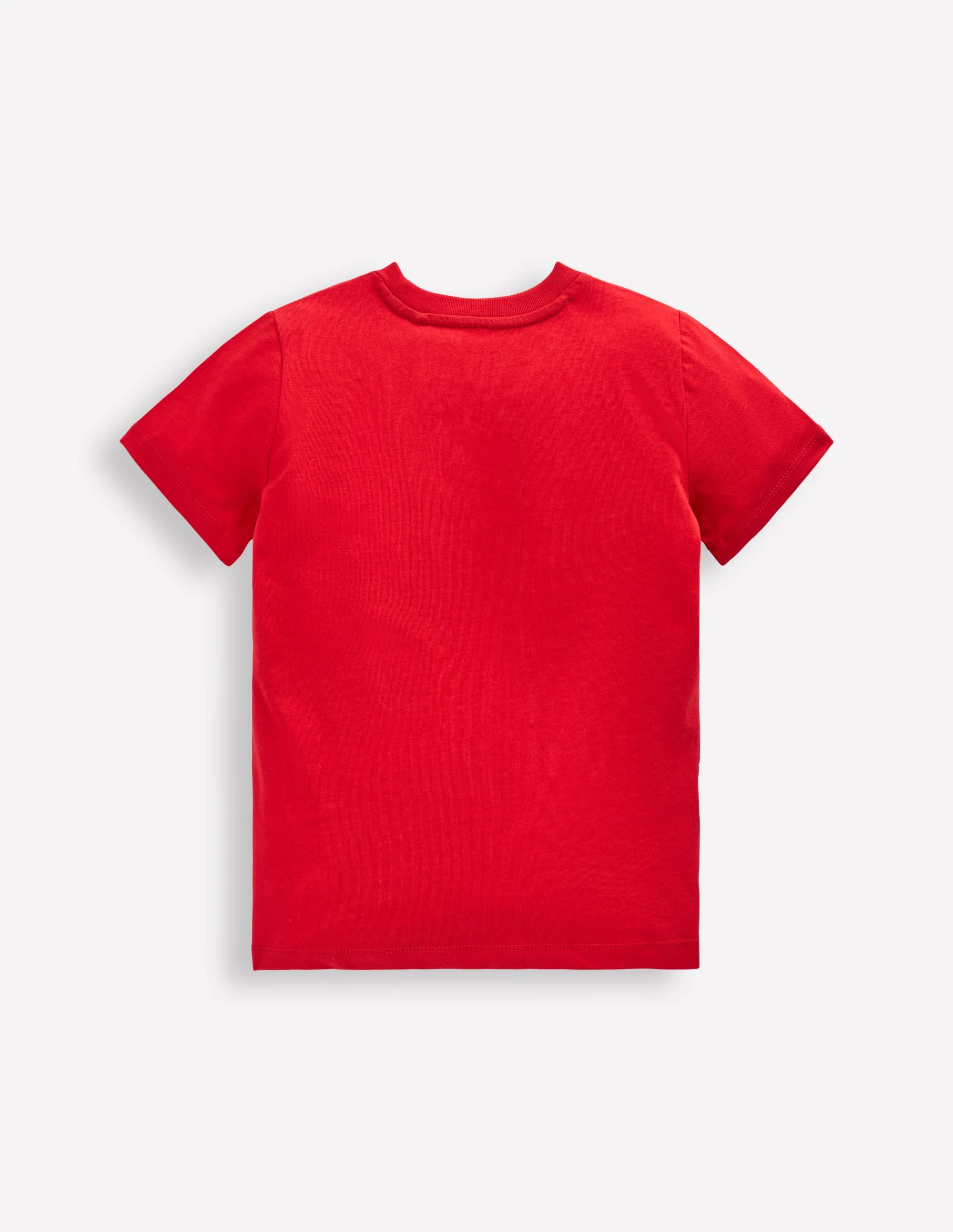 Glow-In-The-Dark T-shirt-Poppy Red Satellite - Image 2