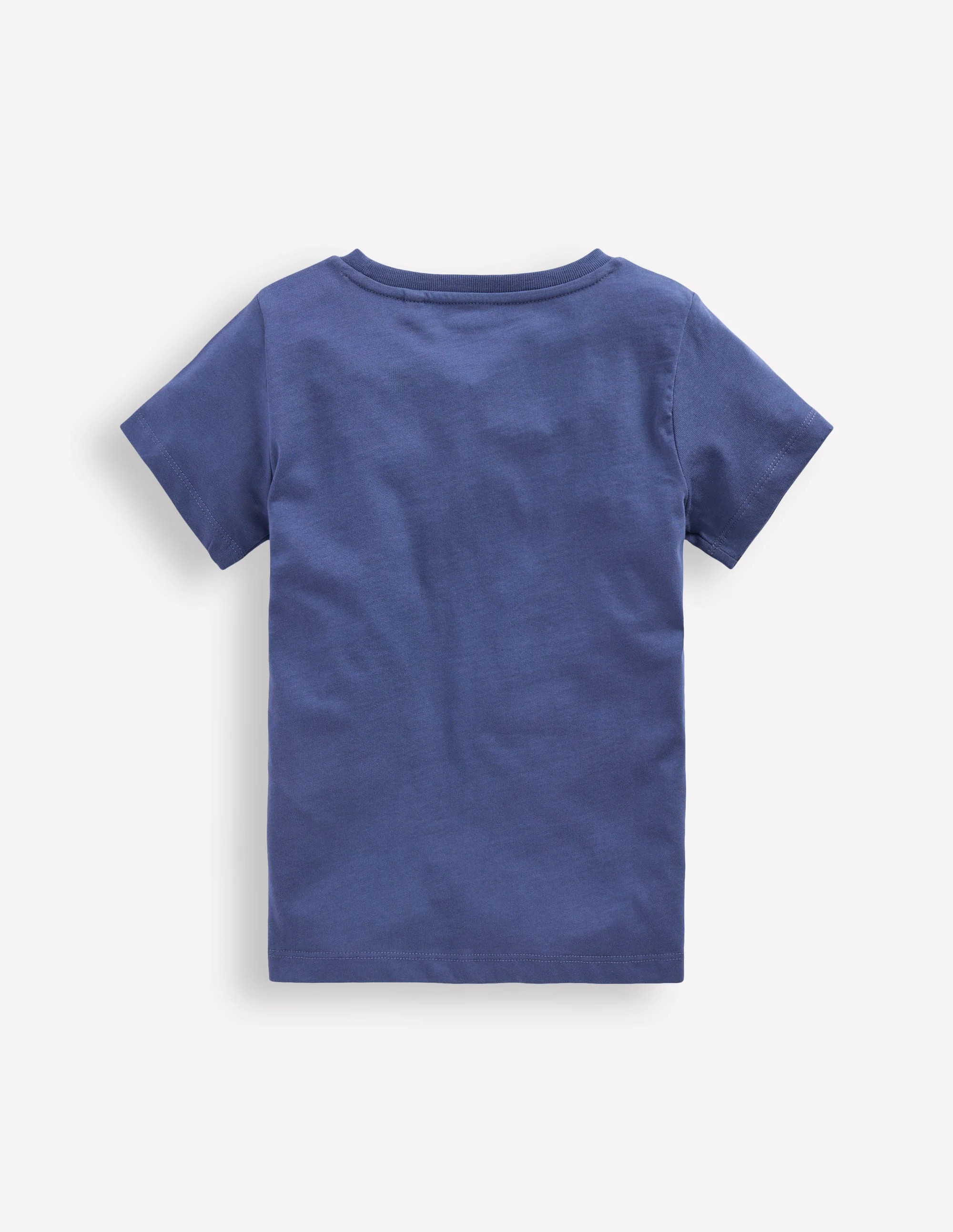 Glow-In-The-Dark T-shirt-Vintrage Indigo Marl Moon - Image 3