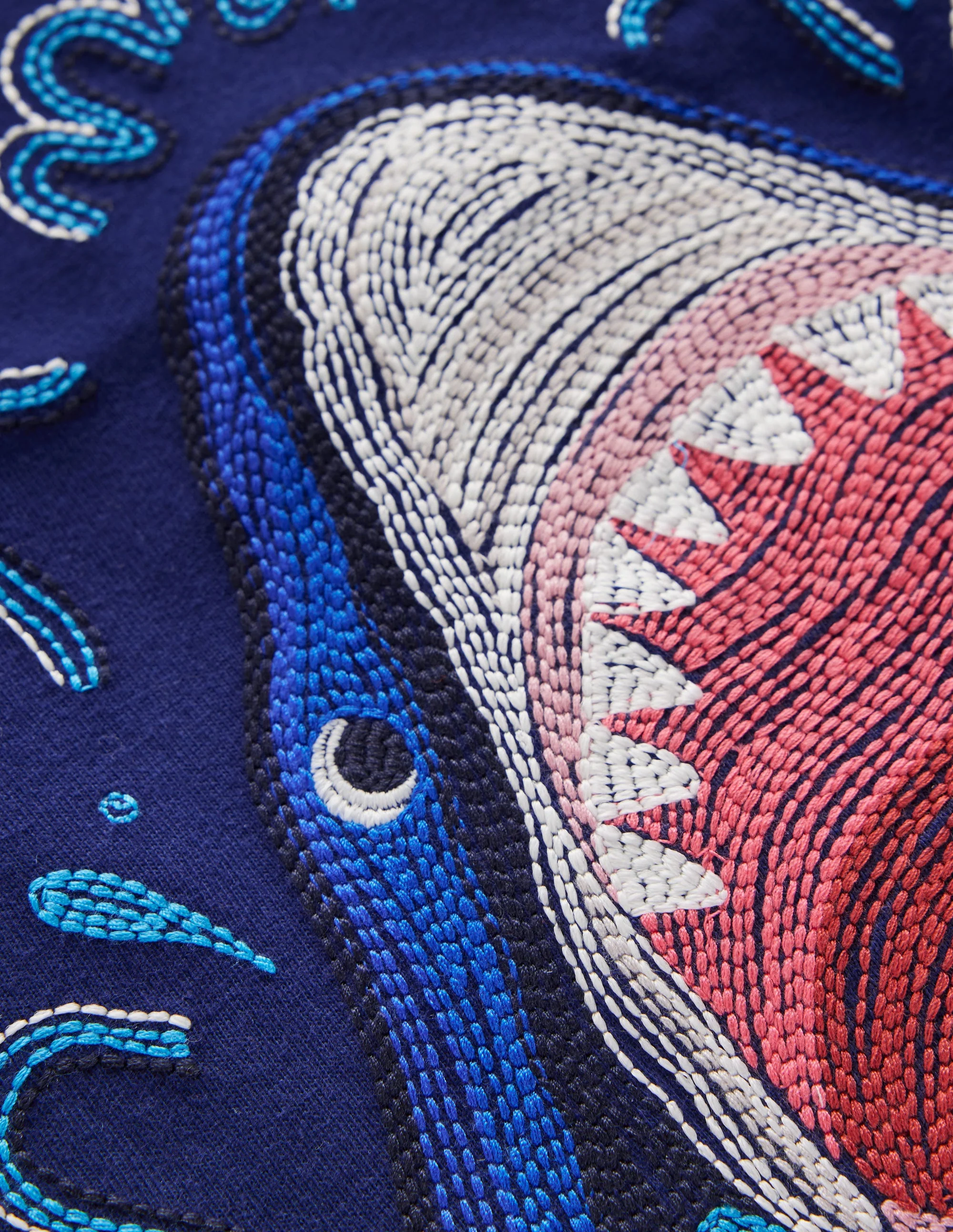 Glow Superstitch T-Shirt-MEDIEVAL BLUE - Image 3