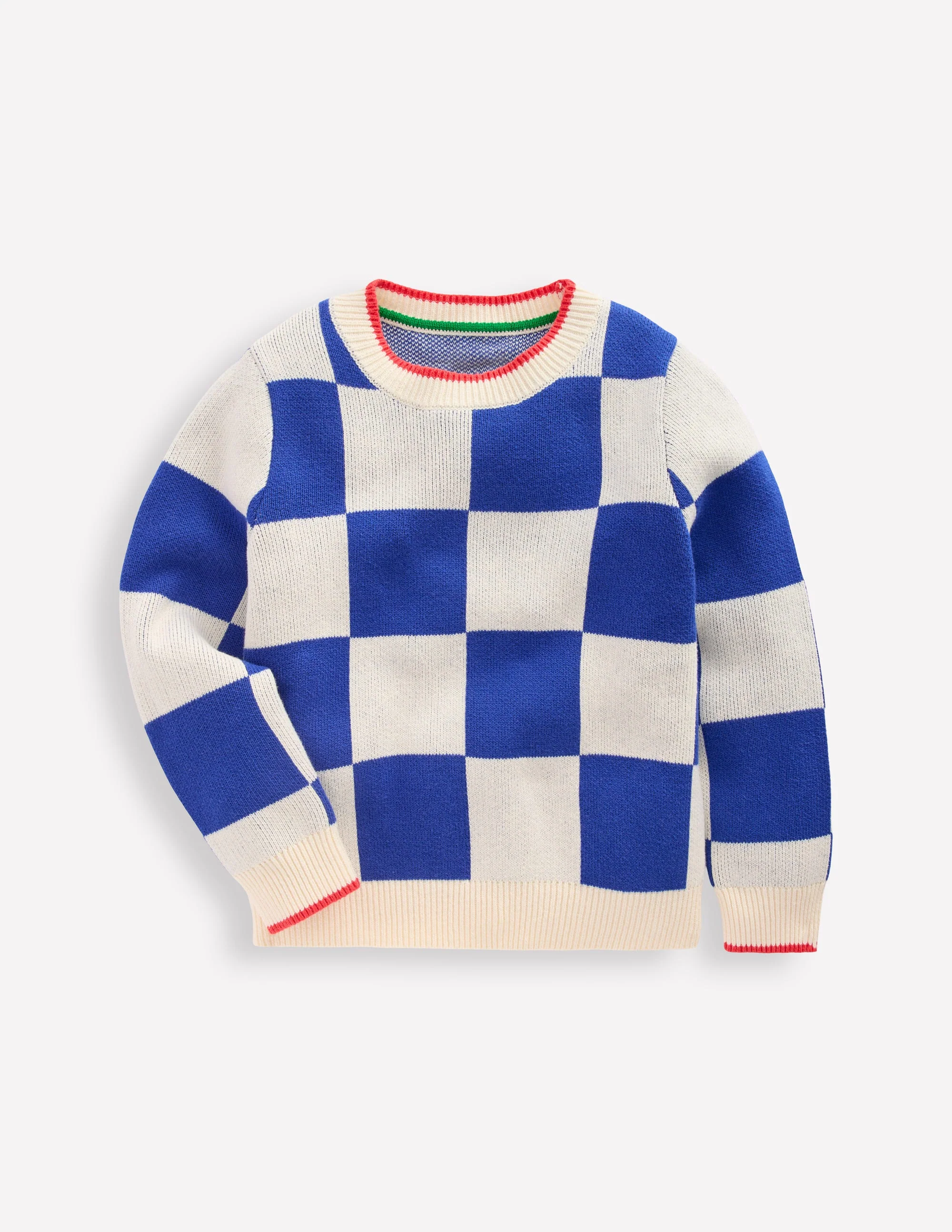 Graphic Jumper-Surf the Web Checkerboard - Image 4