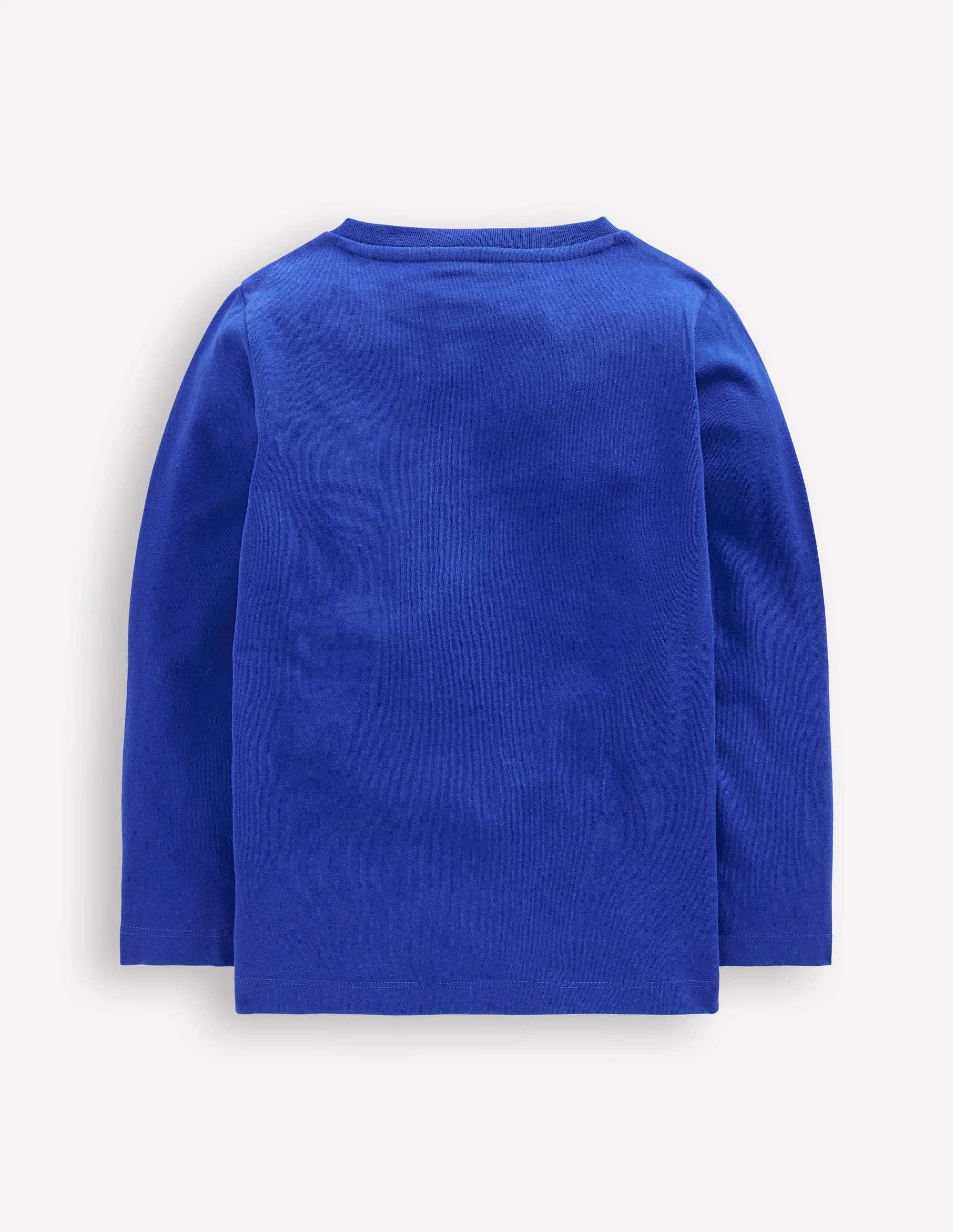 Lift-the-flap T-shirt-Bright Blue Rocket - Image 2