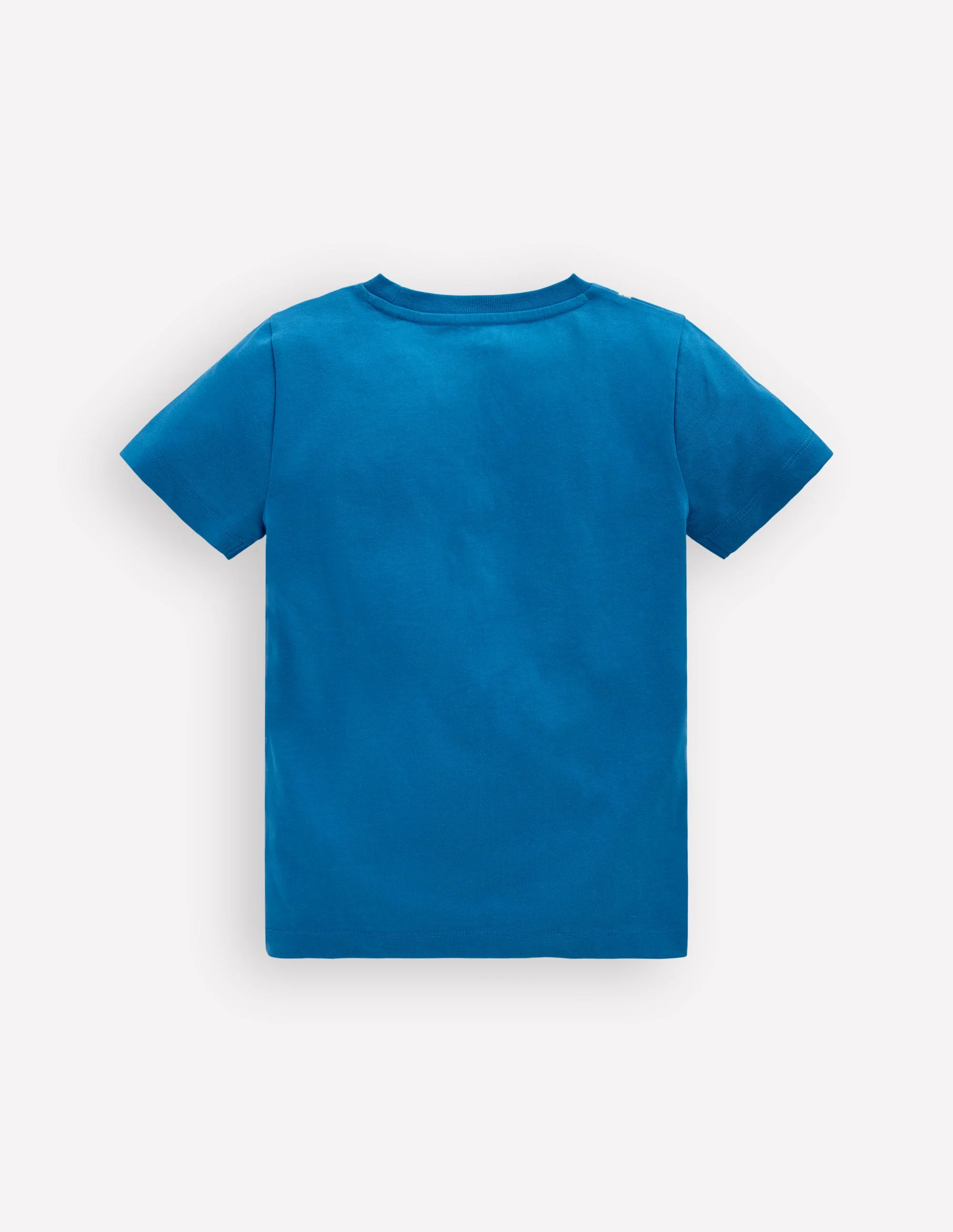 Linear Stitch T-shirt-Brilliant Blue Snorkel - Image 2