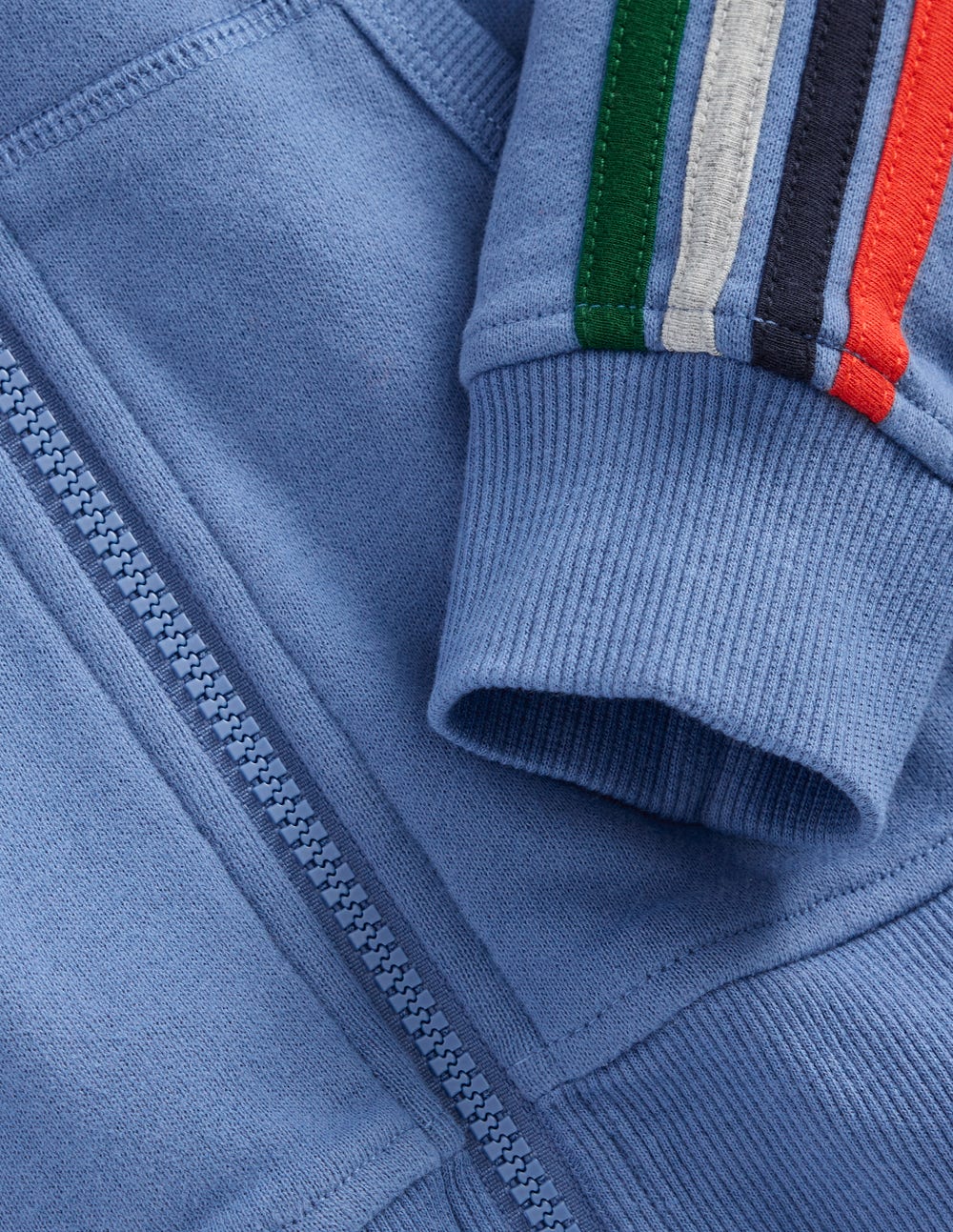 Rainbow Zip-up Hoodie-Blue River - Image 3