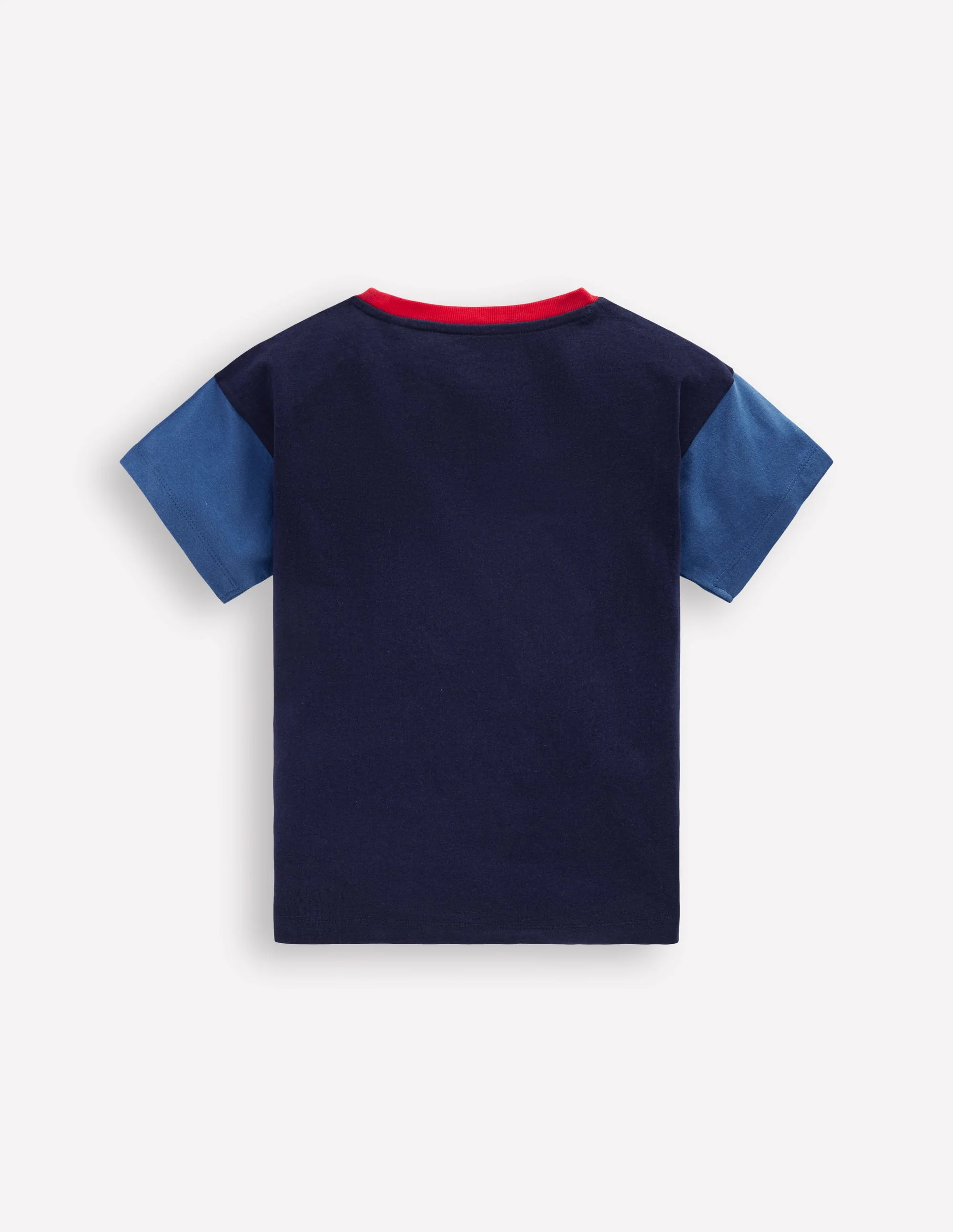 Relaxed Ripstop Pocket T-shirt-Delft/Artichoke/Medieval - Image 5