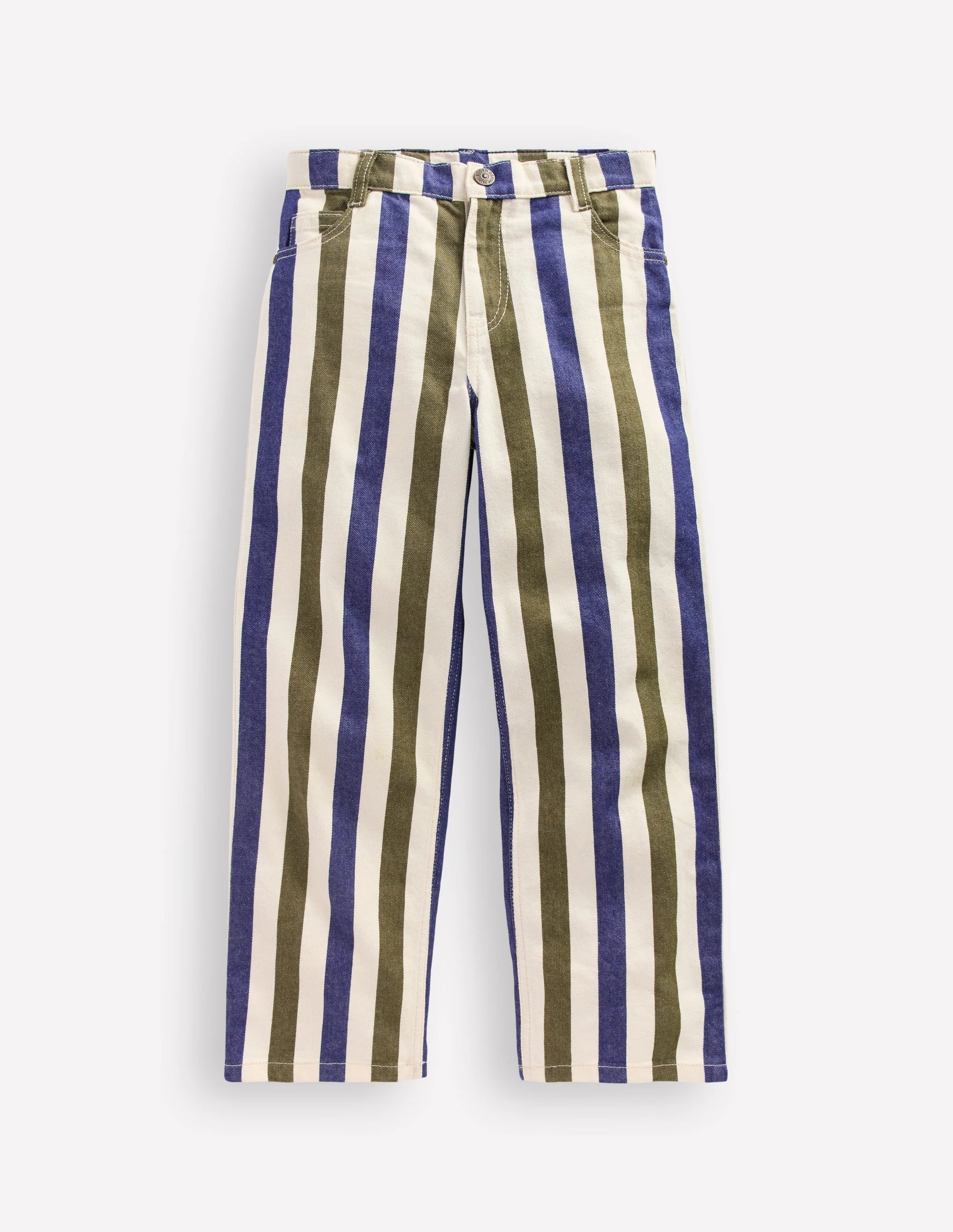 Relaxed Straight Jeans-Surf the Web and Winter Moss - Image 4