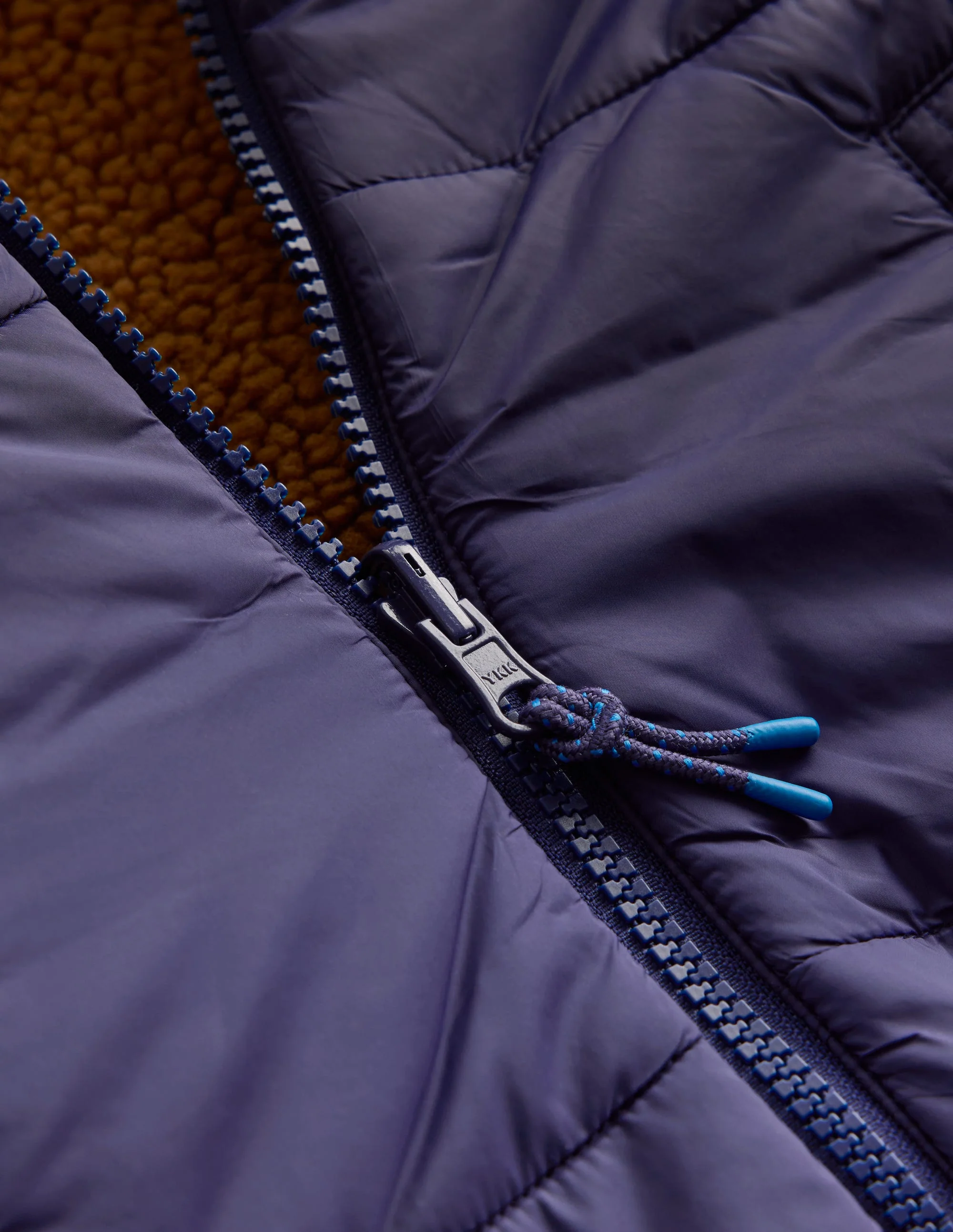 Reversible Cosy Borg Jacket-Brown Borg - Image 3