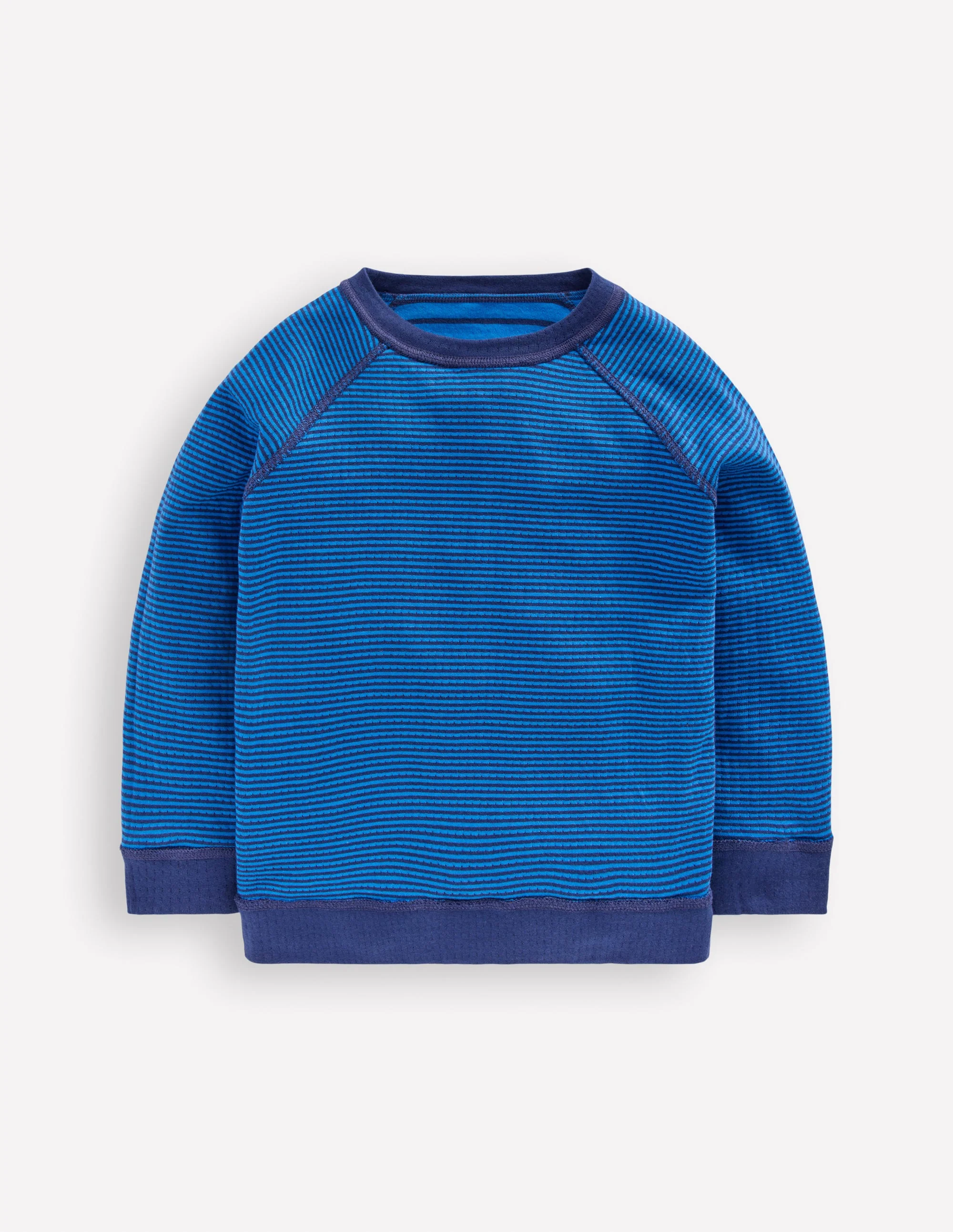 Reversible Long Sleeve T-Shirt-DIRECTOIRE BLUE / NAVY - Image 2