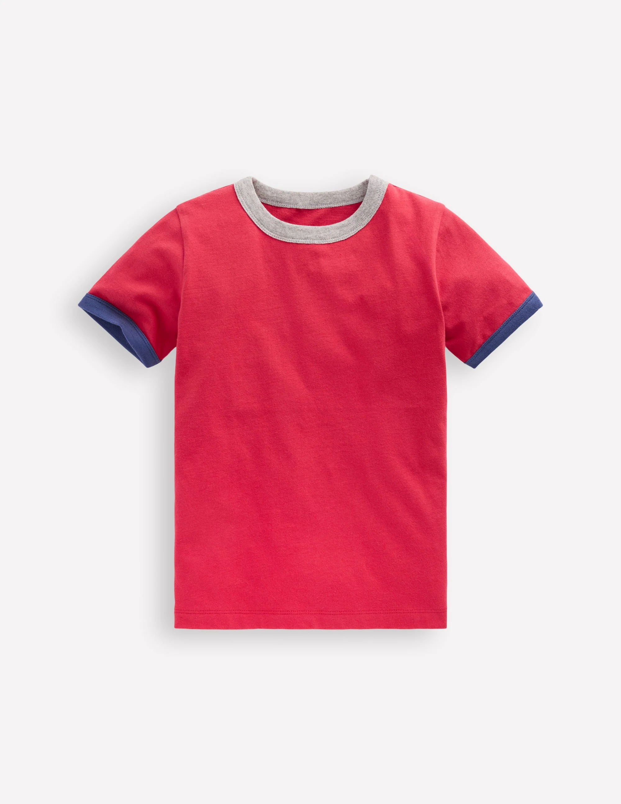 Ringer T-Shirt-red