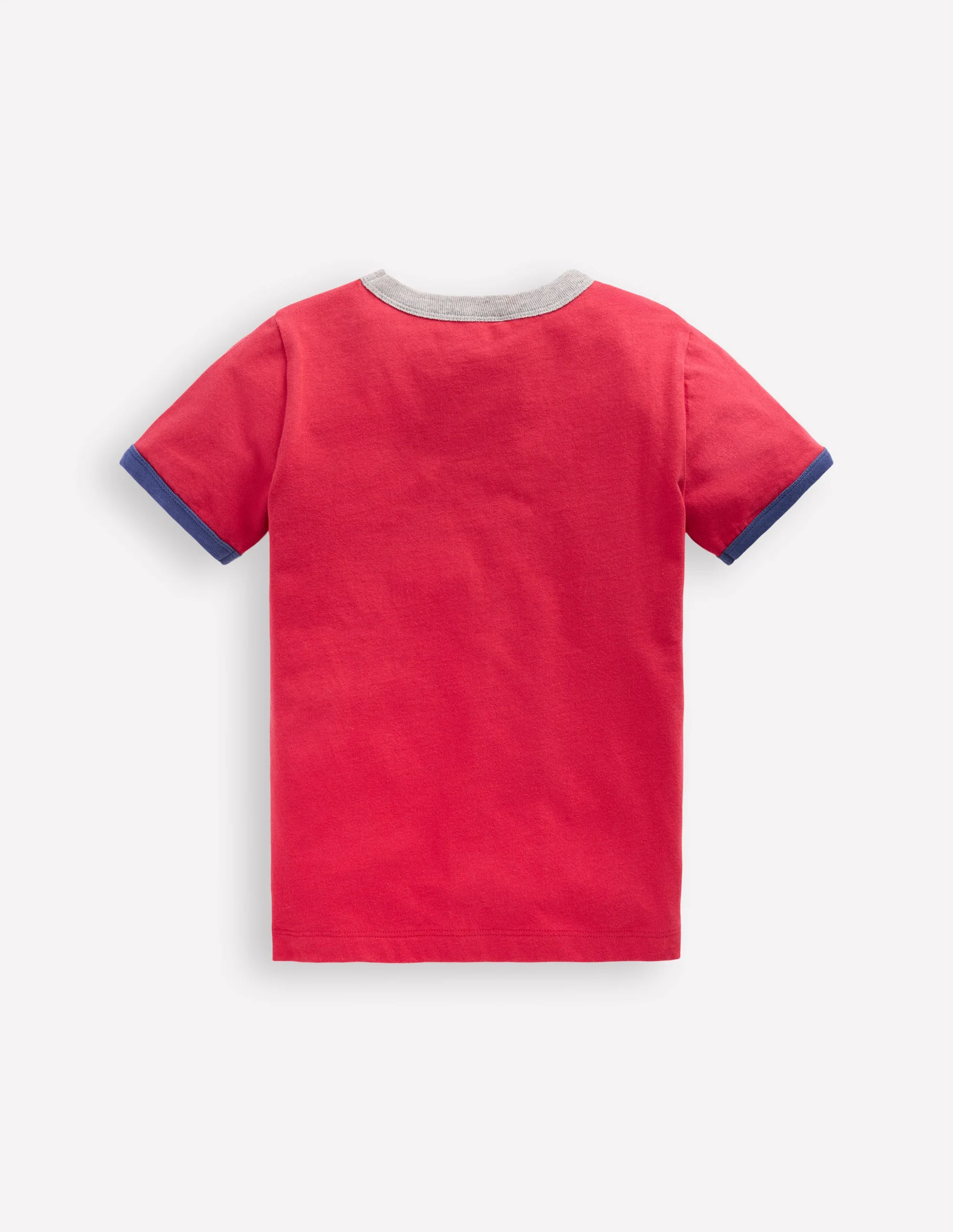 Ringer T-Shirt-red - Image 2