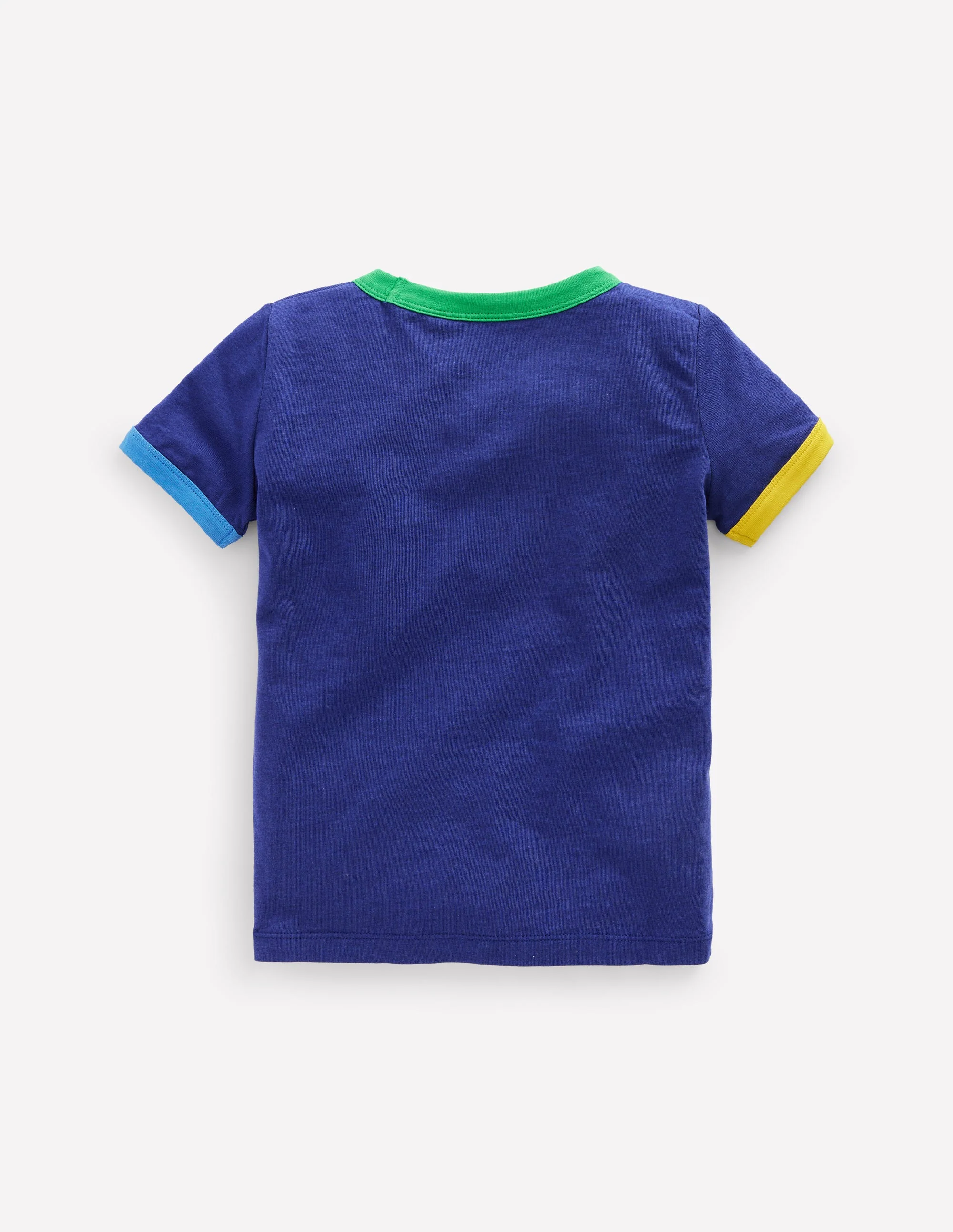 Ringer T-Shirt-Starboard Blue - Image 2