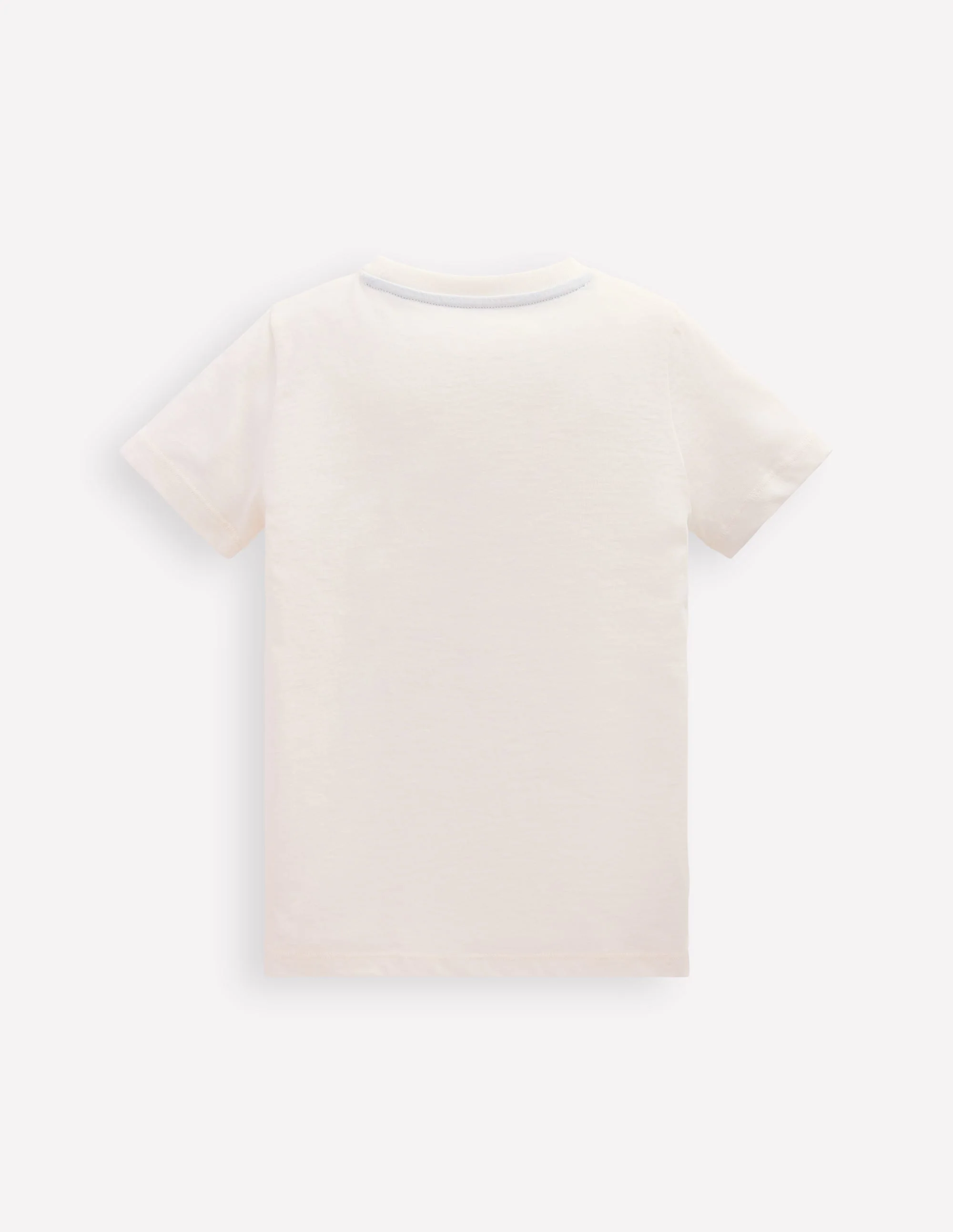 Short Sleeve Graphic T-shirt-Ivory Ice Creams - Image 2