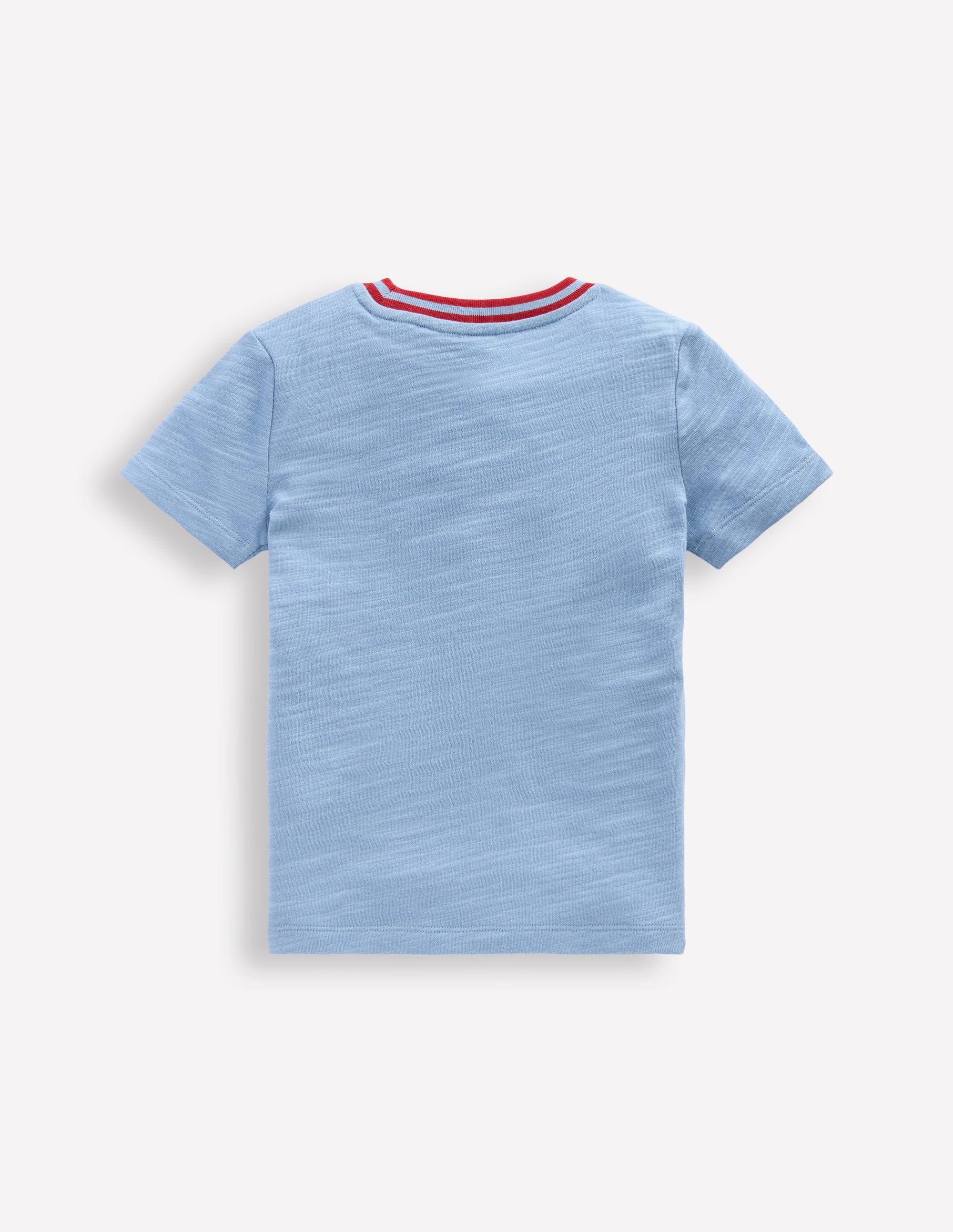 Short Sleeve Mid Weight Tee-Glacier Blue - Image 2