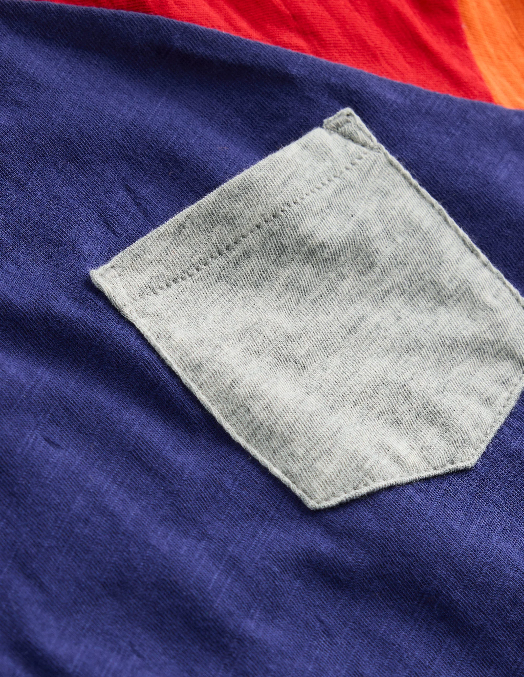 Short Sleeve Raglan T-Shirt-Twilight Blue - Image 3