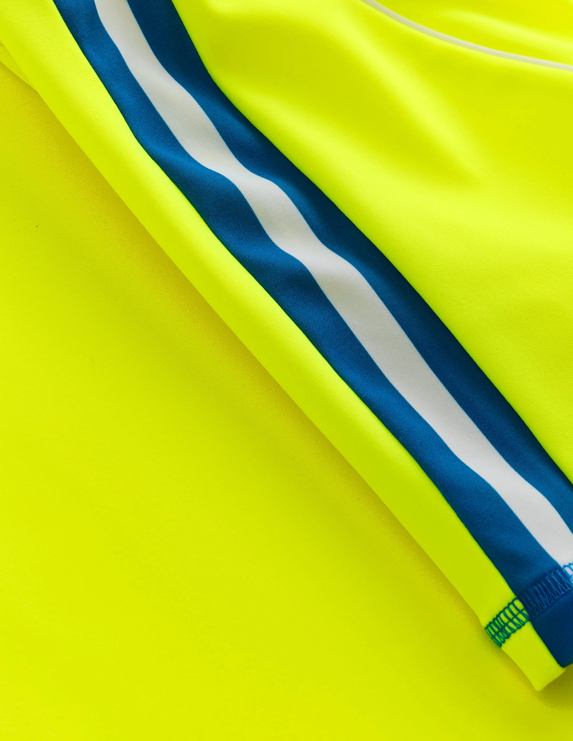Short Sleeve Rash Vest-Acid Yellow - Image 3