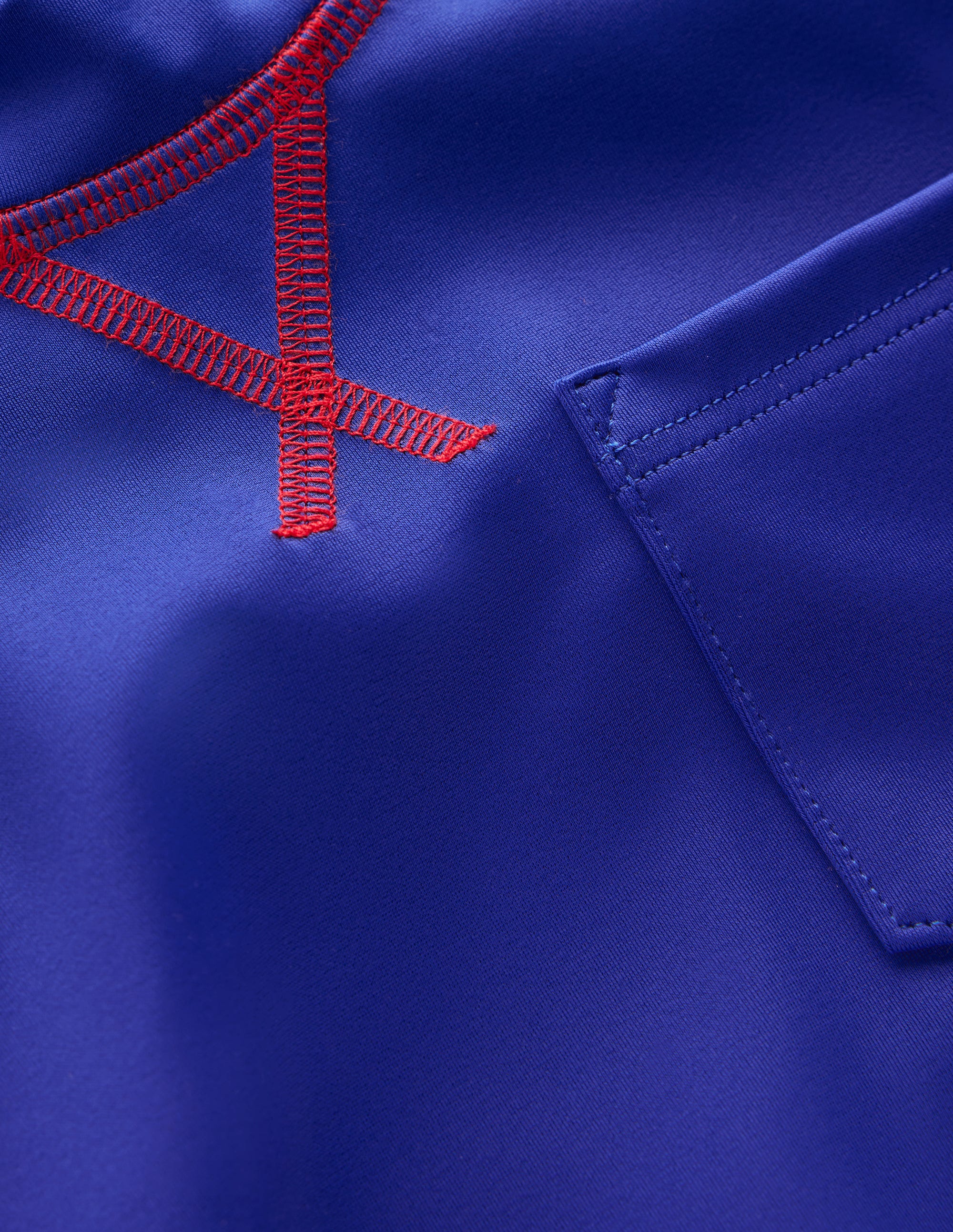 Short Sleeve Rash Vest-Bright Blue - Image 3