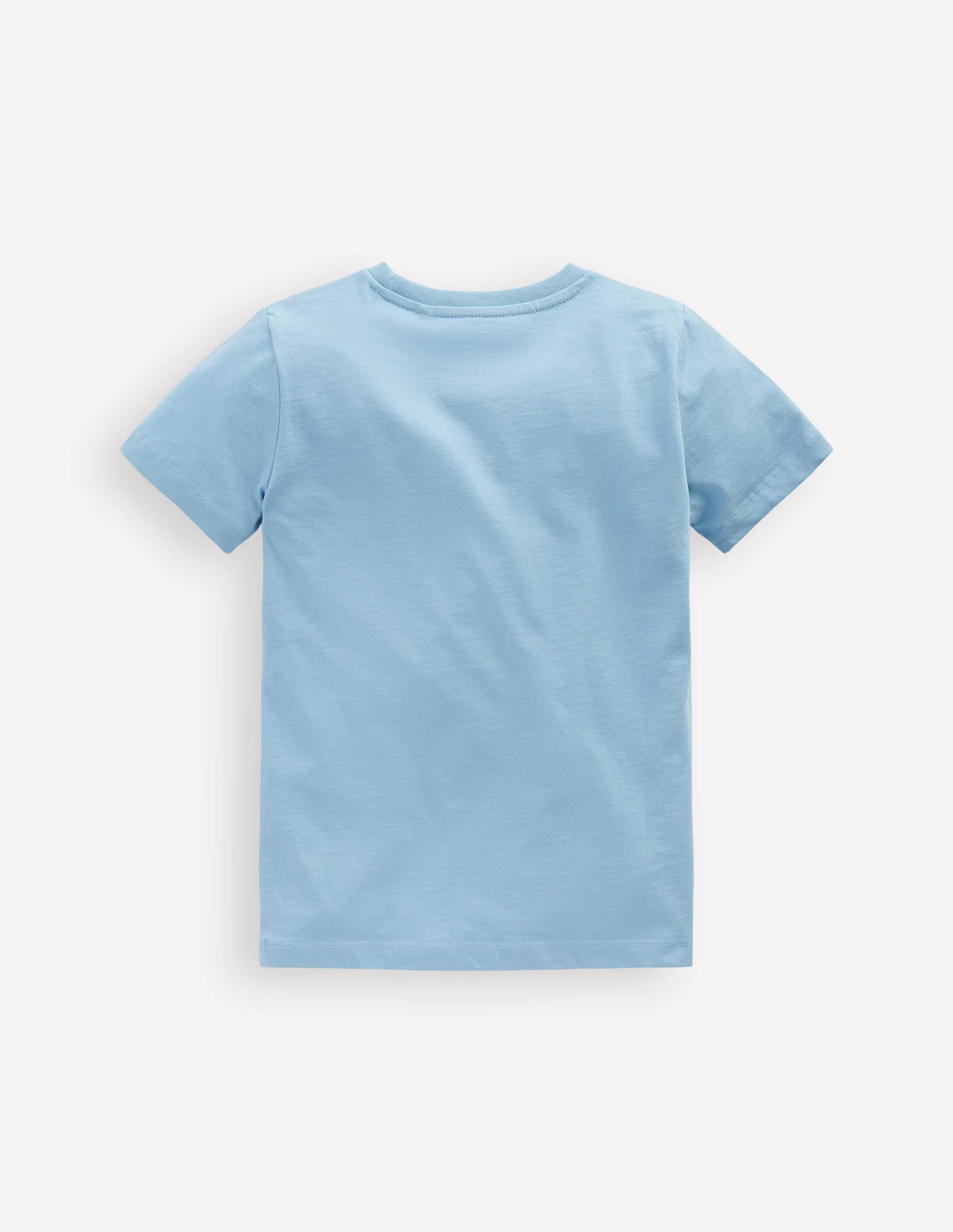Short Sleeve Riso T-Shirt-Glacier Blue Ice Cream - Image 2