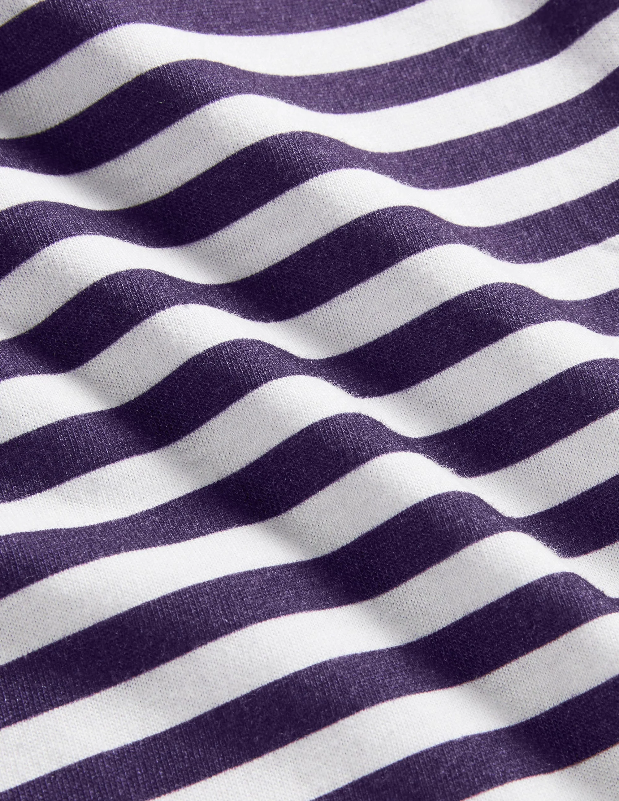 Slub Washed T-shirt-College Navy/Ivory - Image 3