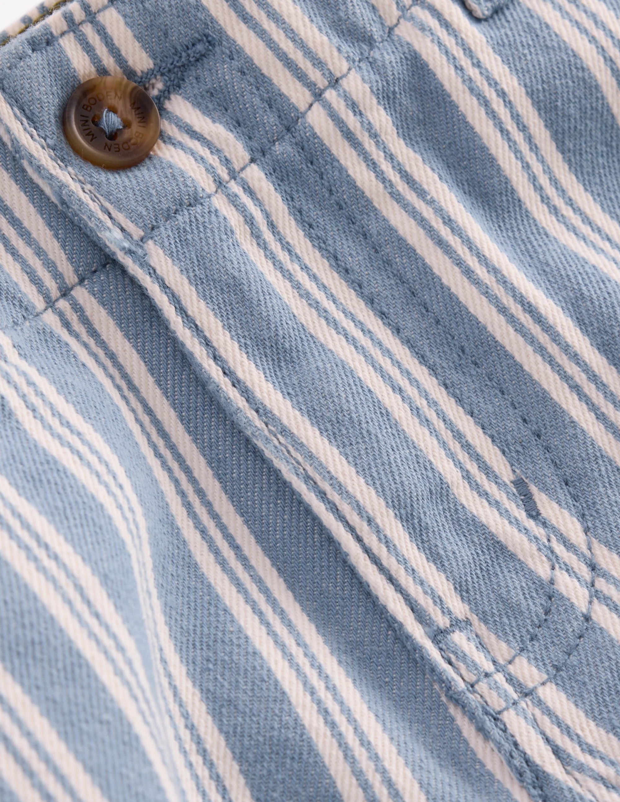 Smart Shorts-Light Blue Stripe - Image 3