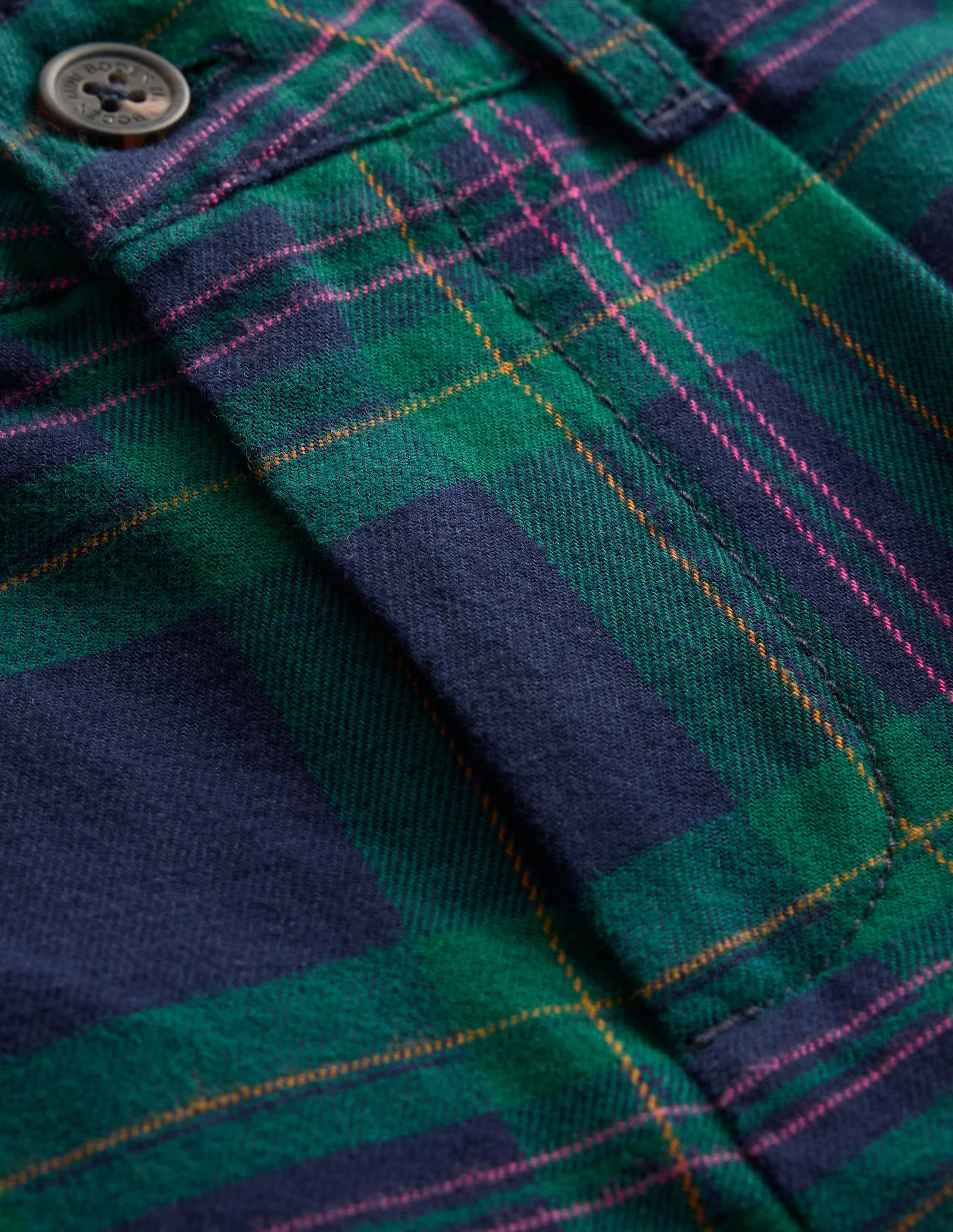 Smart Tailored Trousers-Blackwatch Check - Image 3