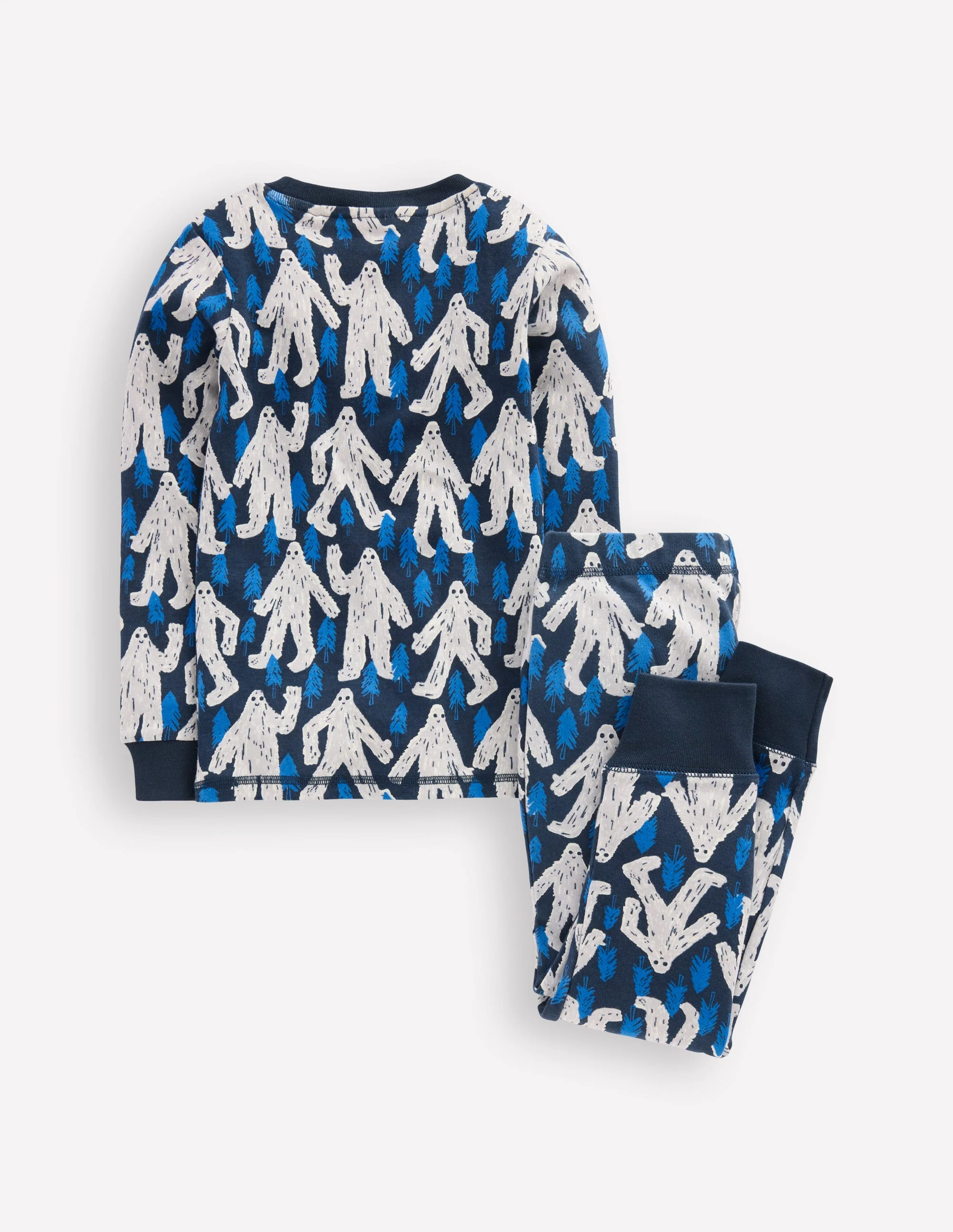 Snug Glow-in-the-dark Pyjamas-Carbon Yetti - Image 2
