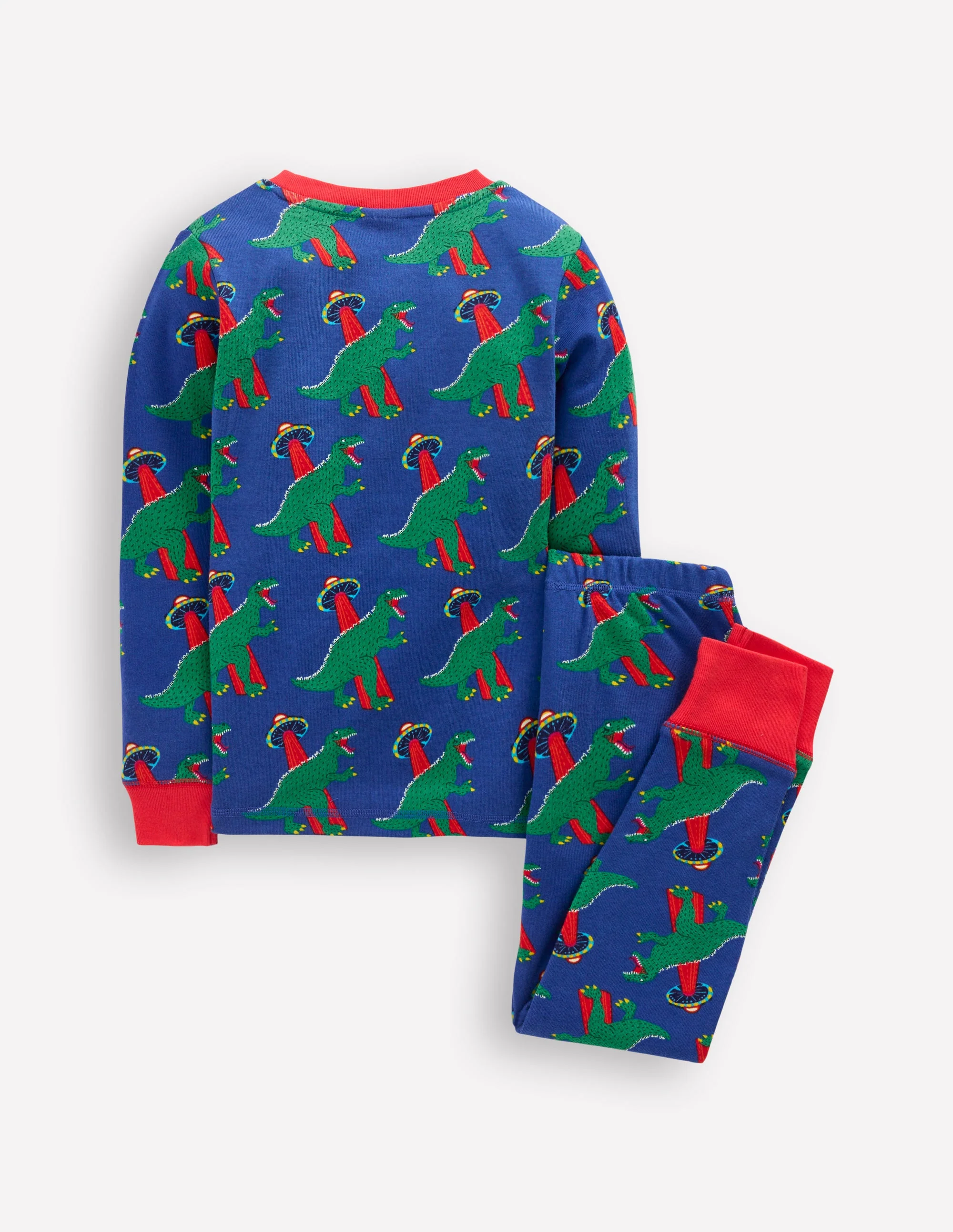 Snug Glow-in-the-dark Pyjamas-Dino Space - Image 2