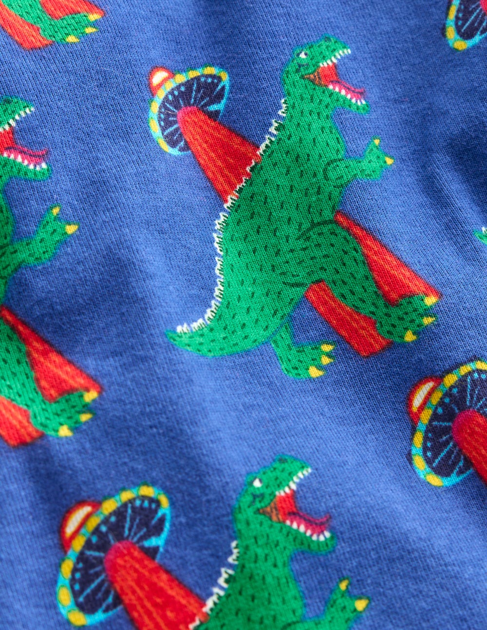 Snug Glow-in-the-dark Pyjamas-Dino Space - Image 3