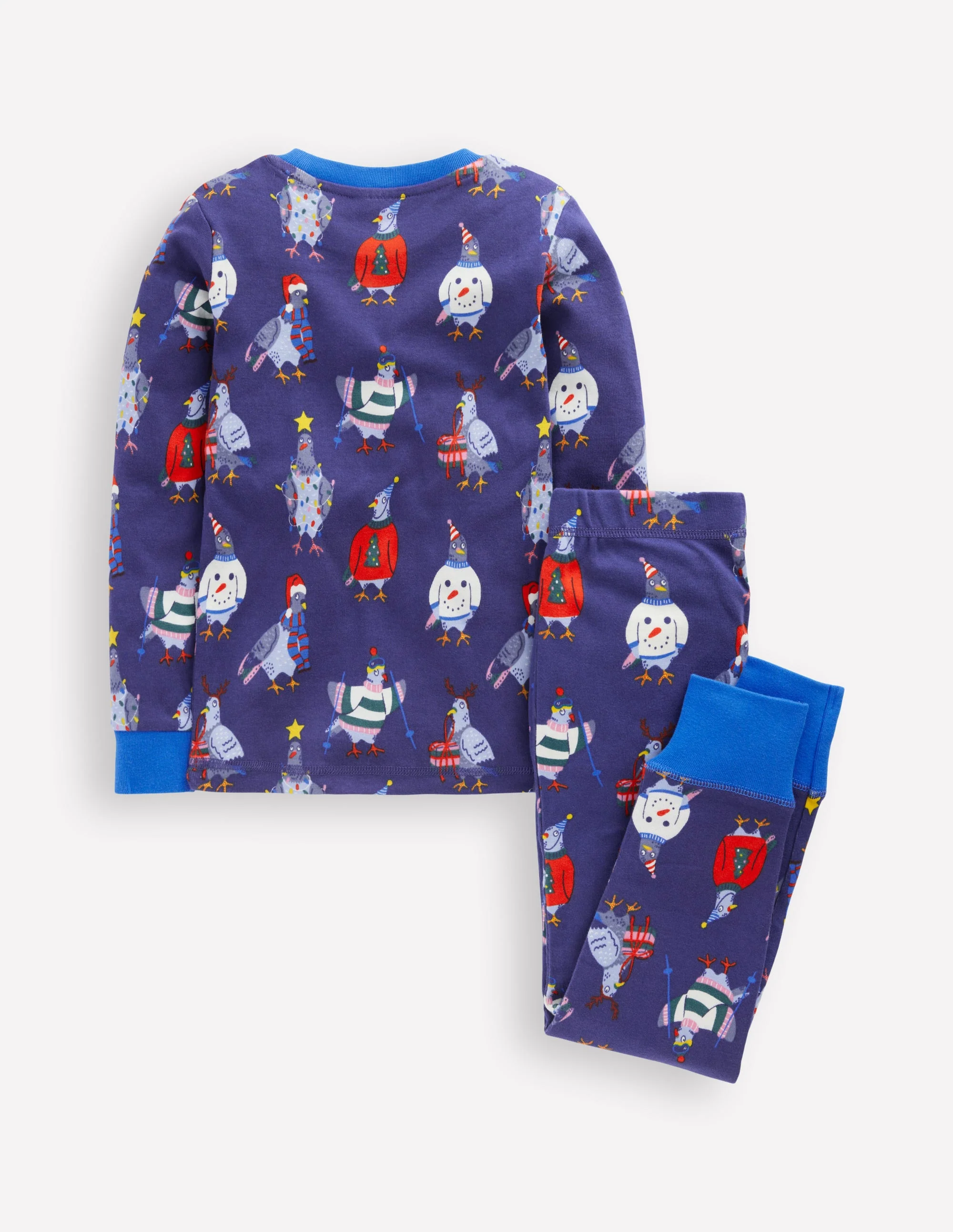 Snug Long John Pyjamas-Pigeons - Image 2