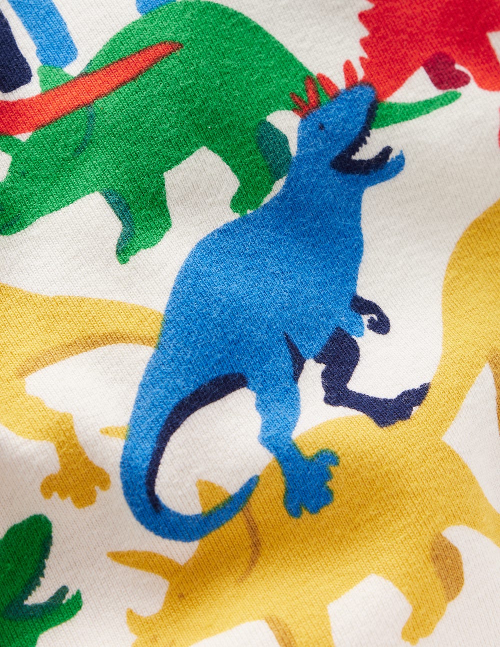 Snug Short John Pyjamas-Multi Dinos - Image 3