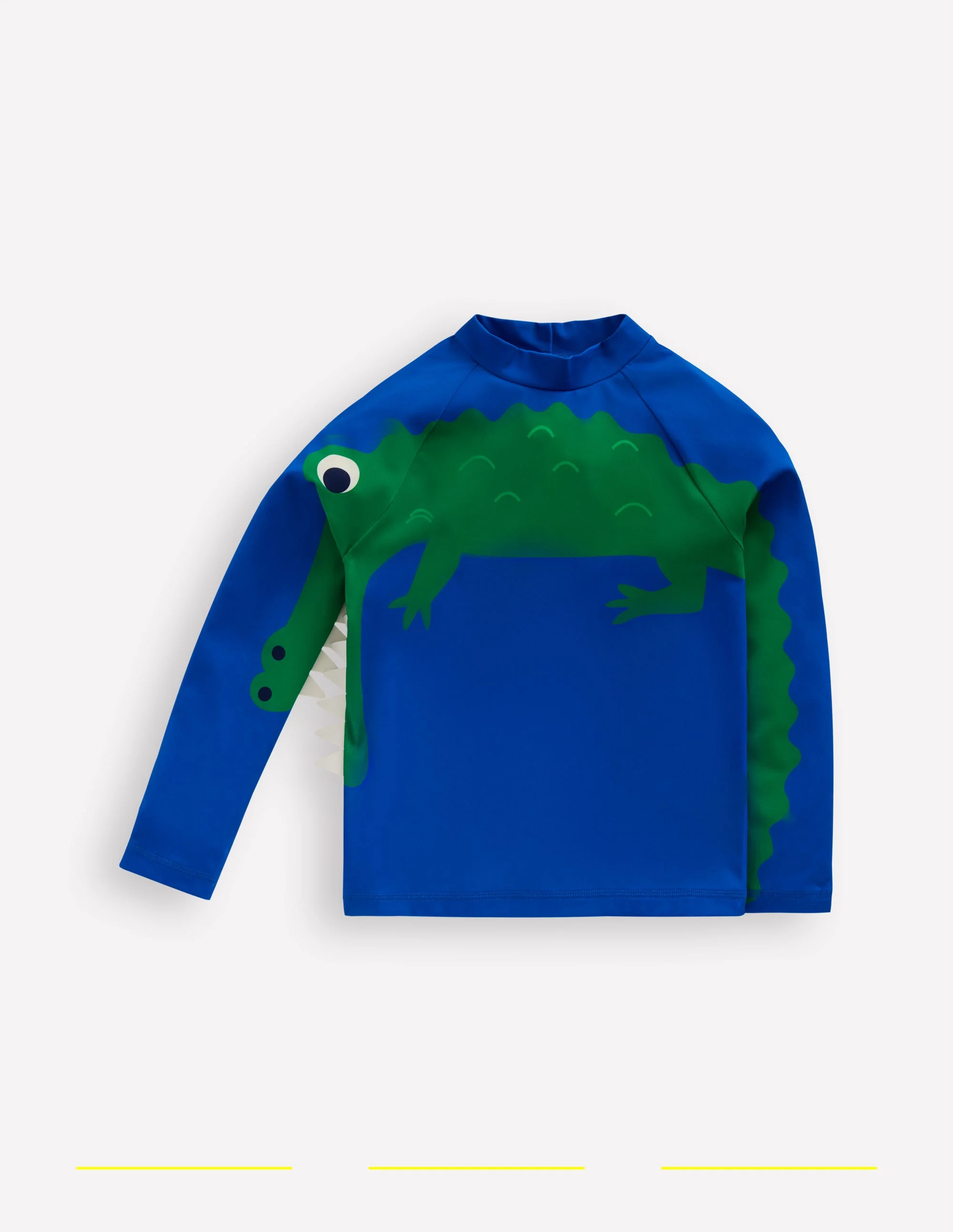 Sun Safe Fun Rash Vest-Blue Croc - Image 4