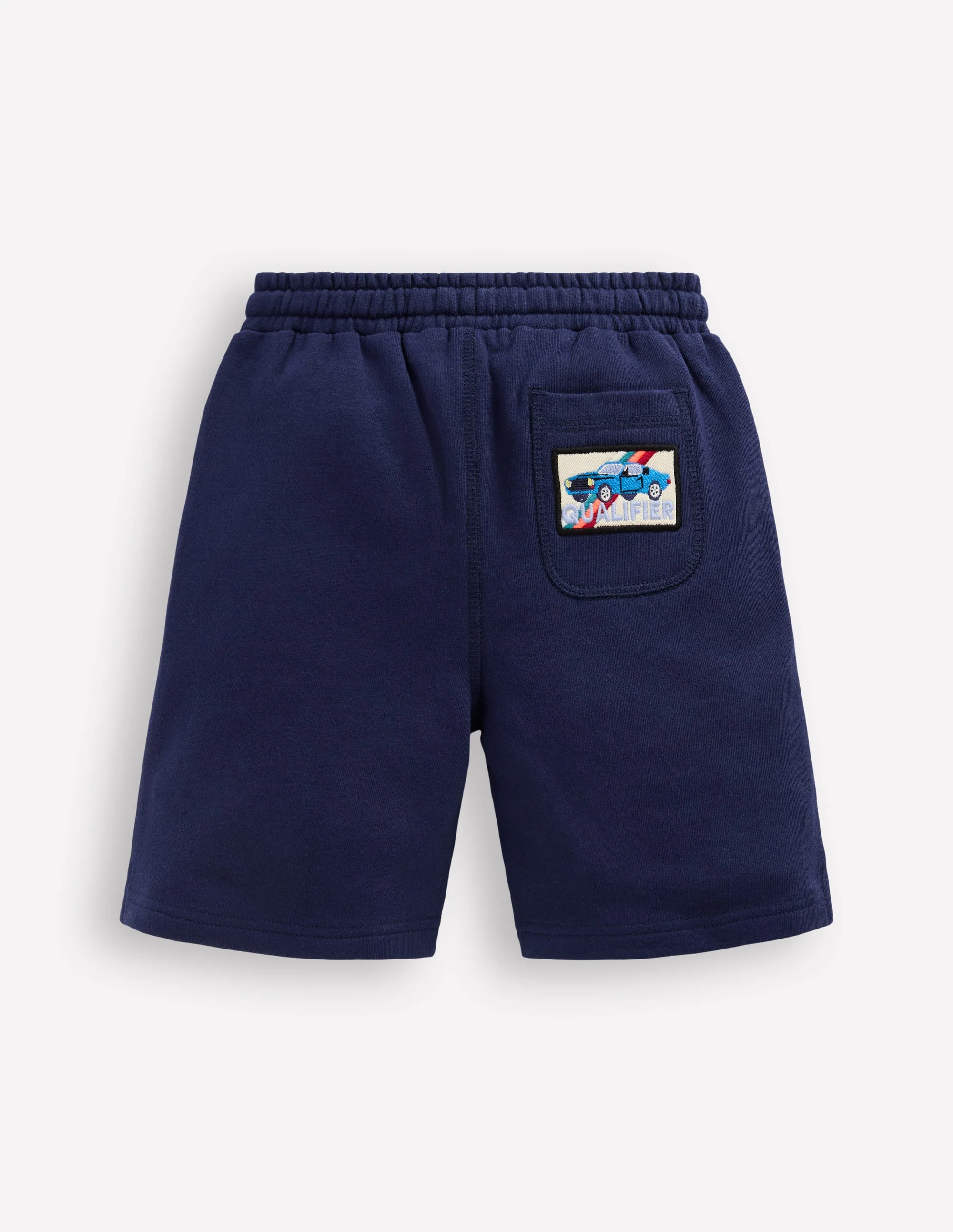 Superstitch Badge Shorts-Blue Sport - Image 2