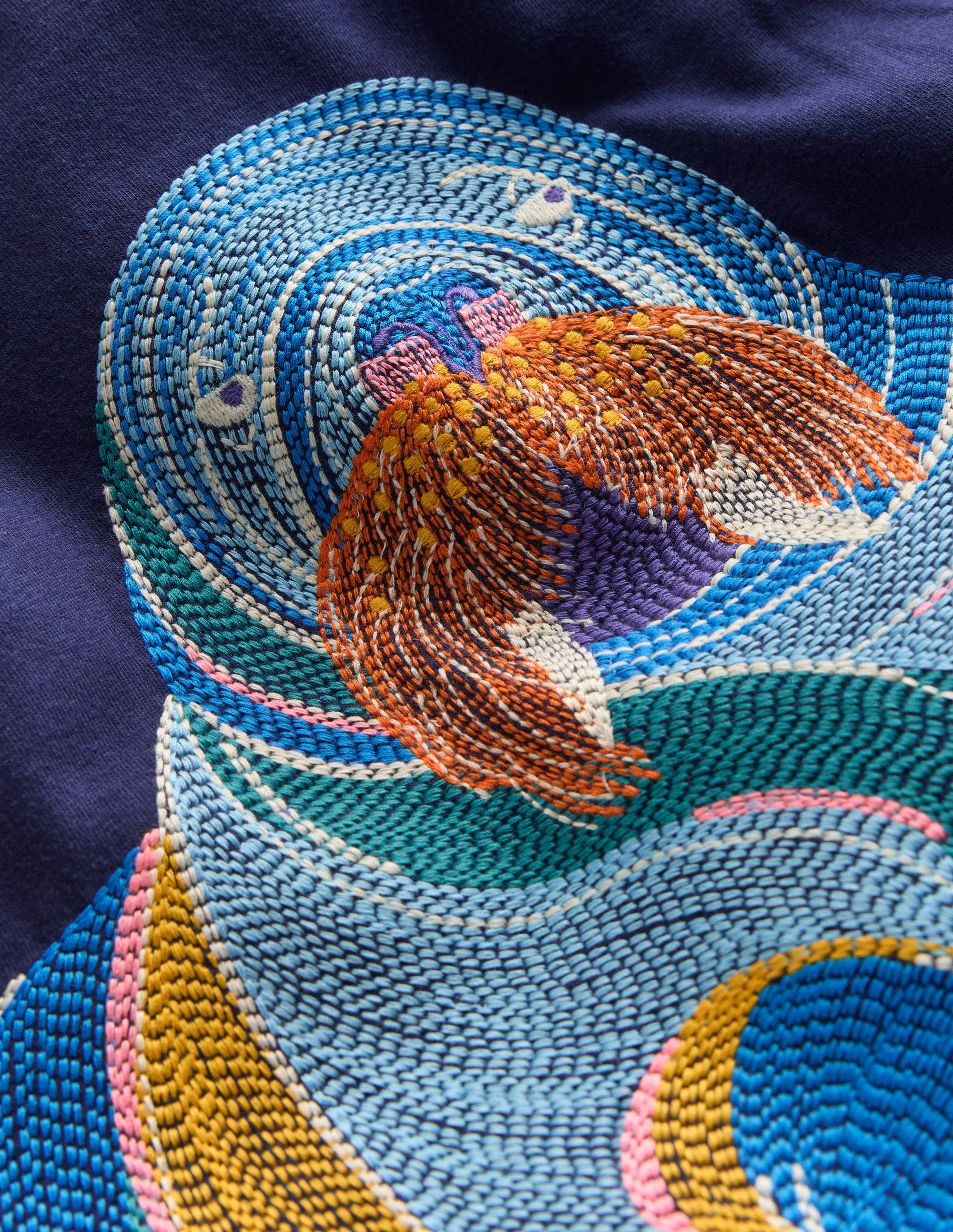 Superstitch Long Sleeve Top-Medieval Blue Walrus - Image 3