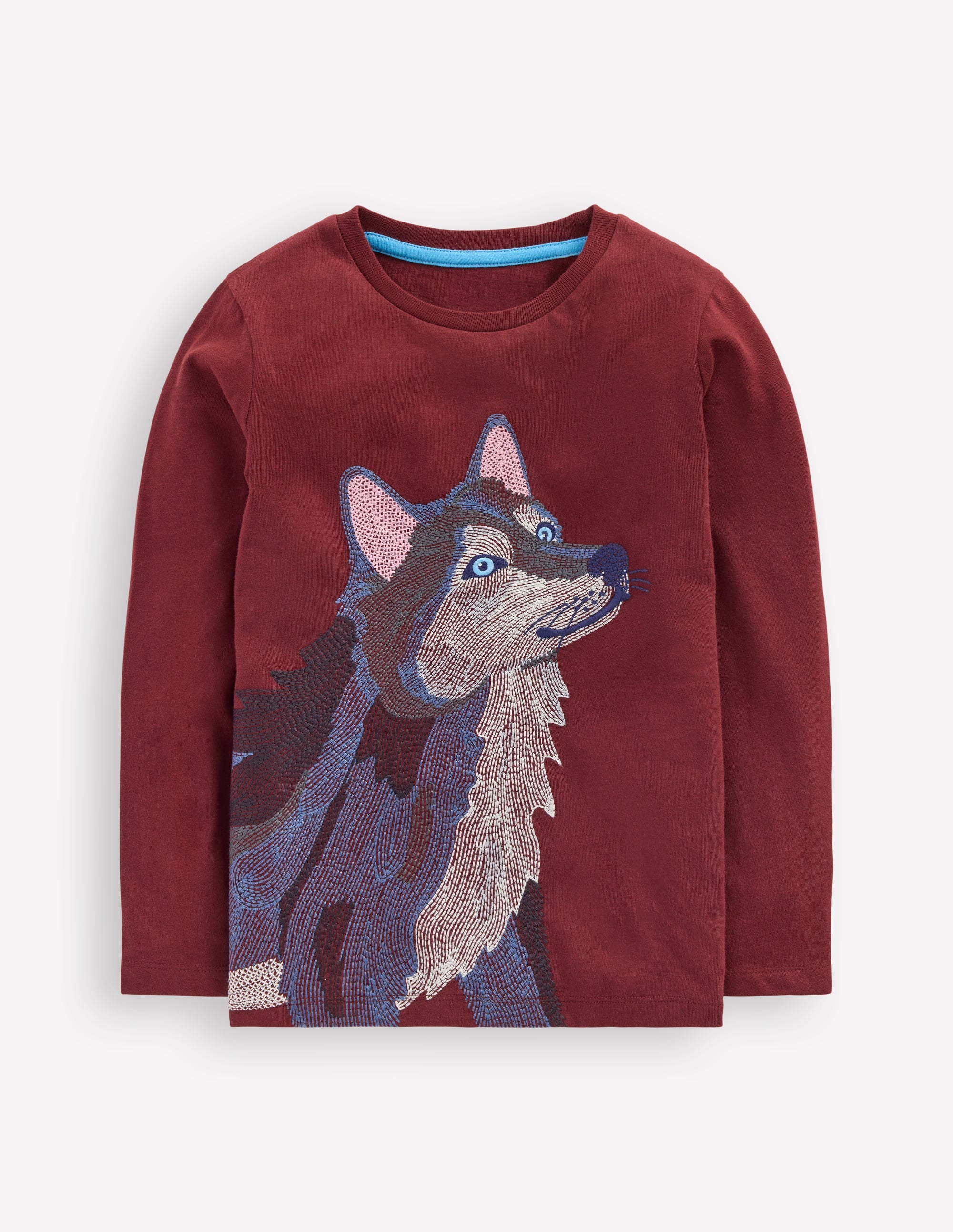 Superstitch Long Sleeve Top-Port Wolf