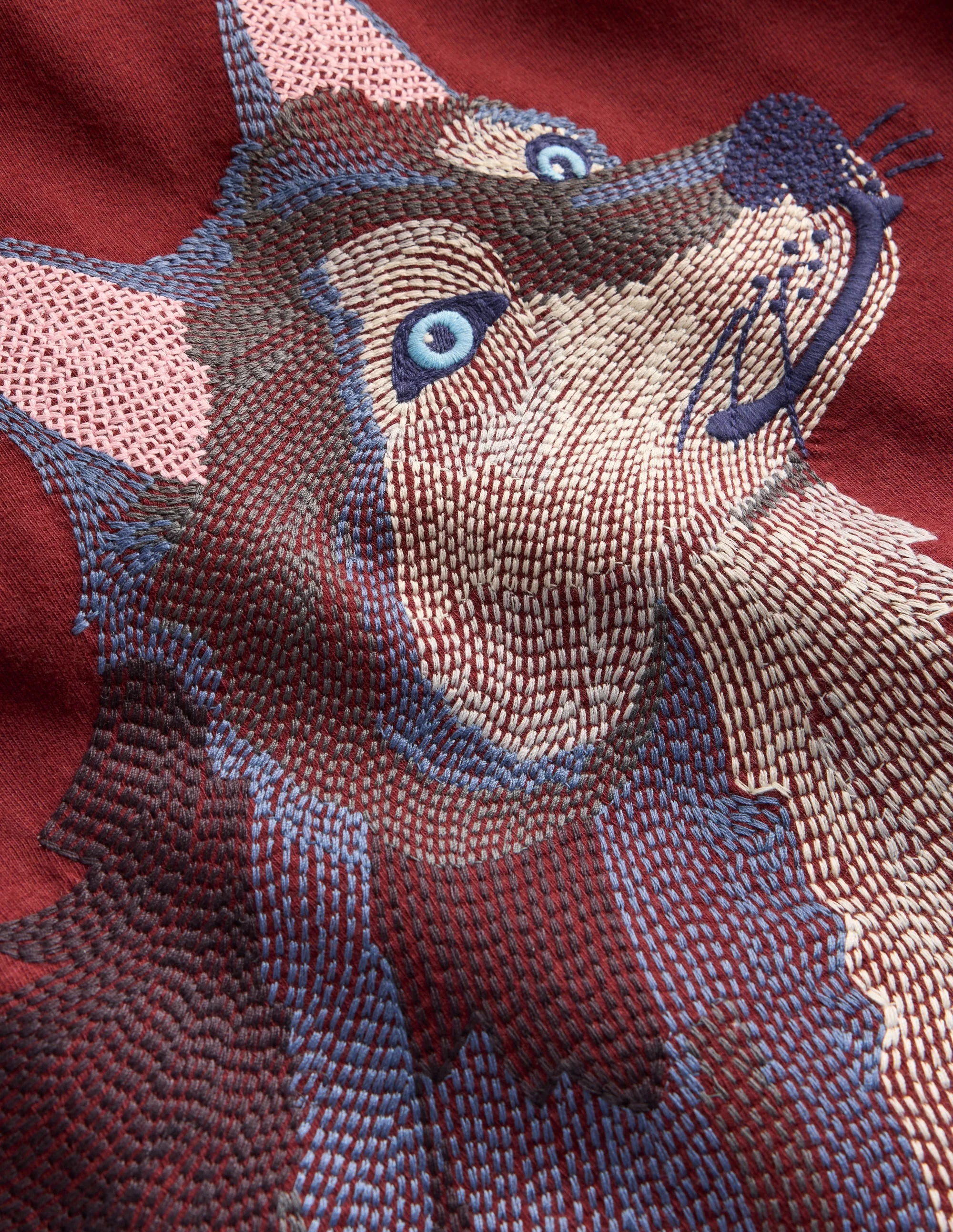 Superstitch Long Sleeve Top-Port Wolf - Image 3