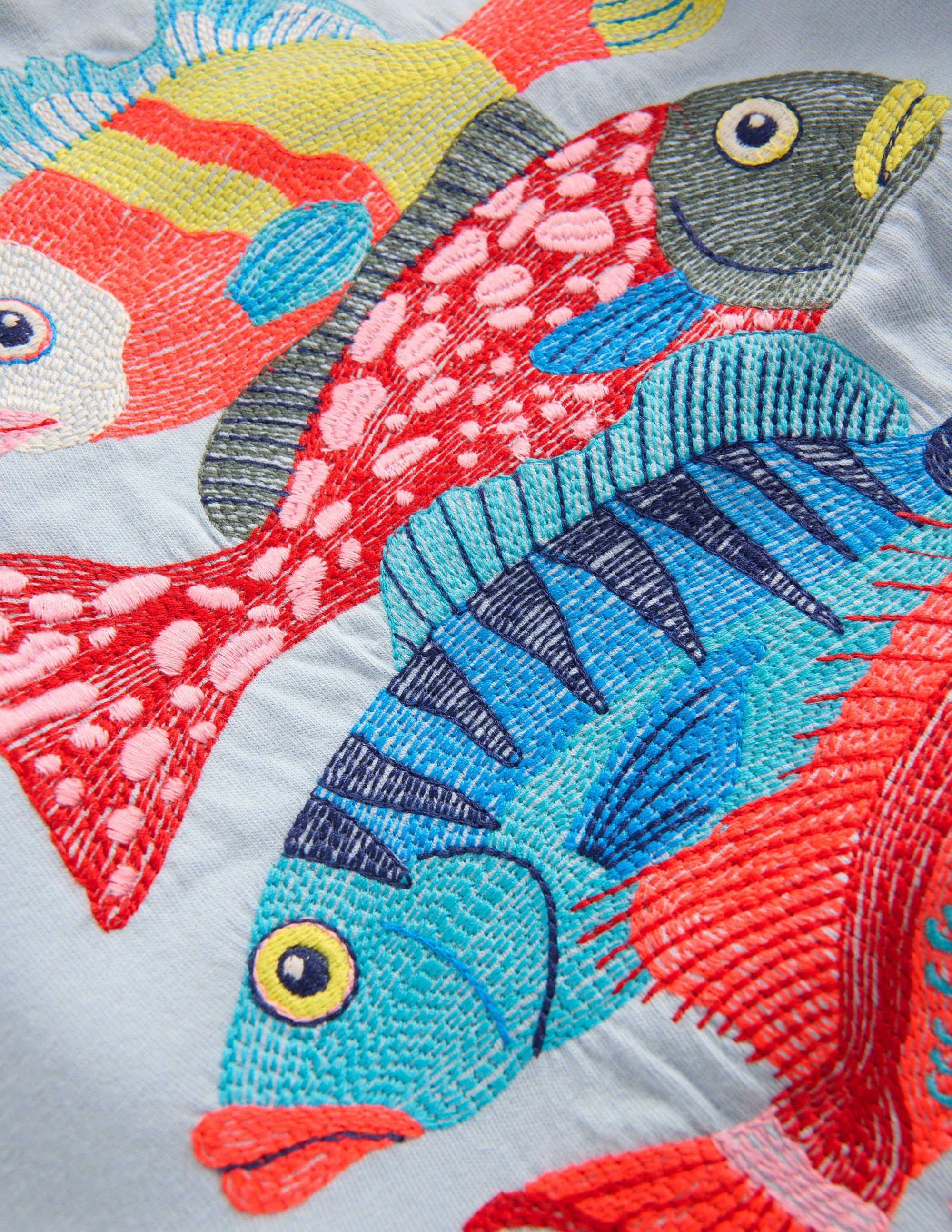 Superstitch T-Shirt-Misty Blue Fish - Image 3