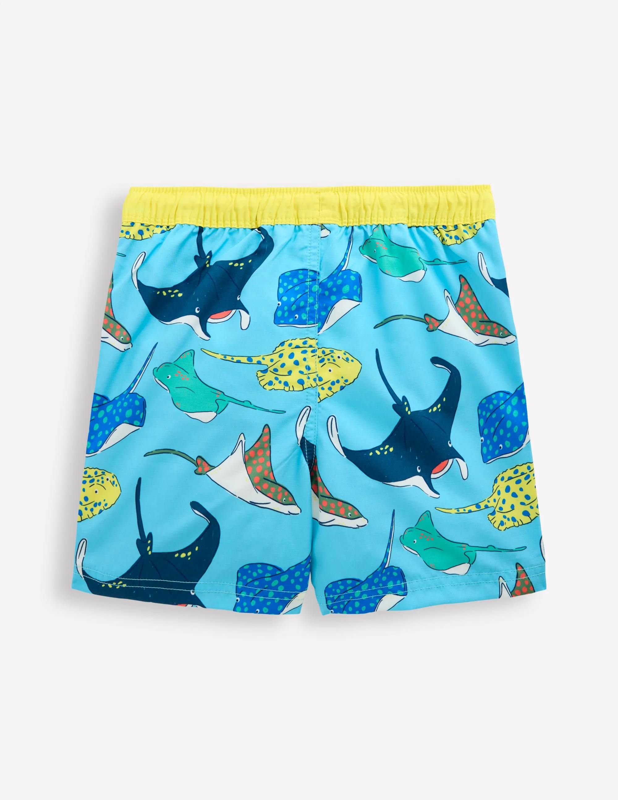 Swim Shorts-Caribbean Blue Rays - Image 2