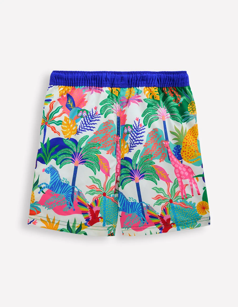 Swim Shorts-Ivory Multi Jungle - Image 2