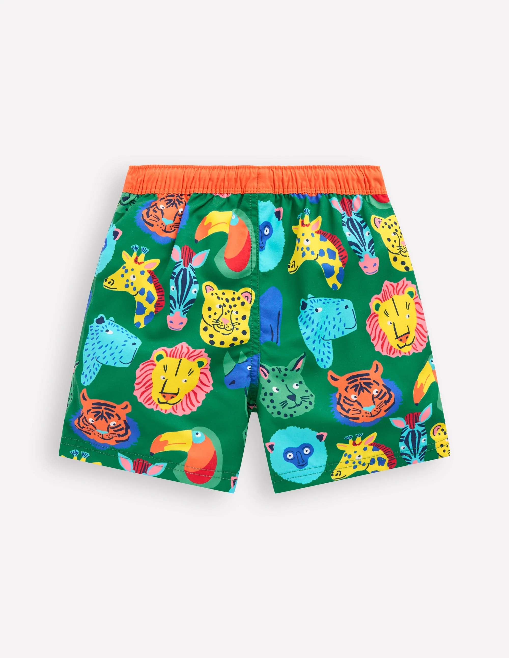 Swim Shorts-Multi Animal Faces - Image 2