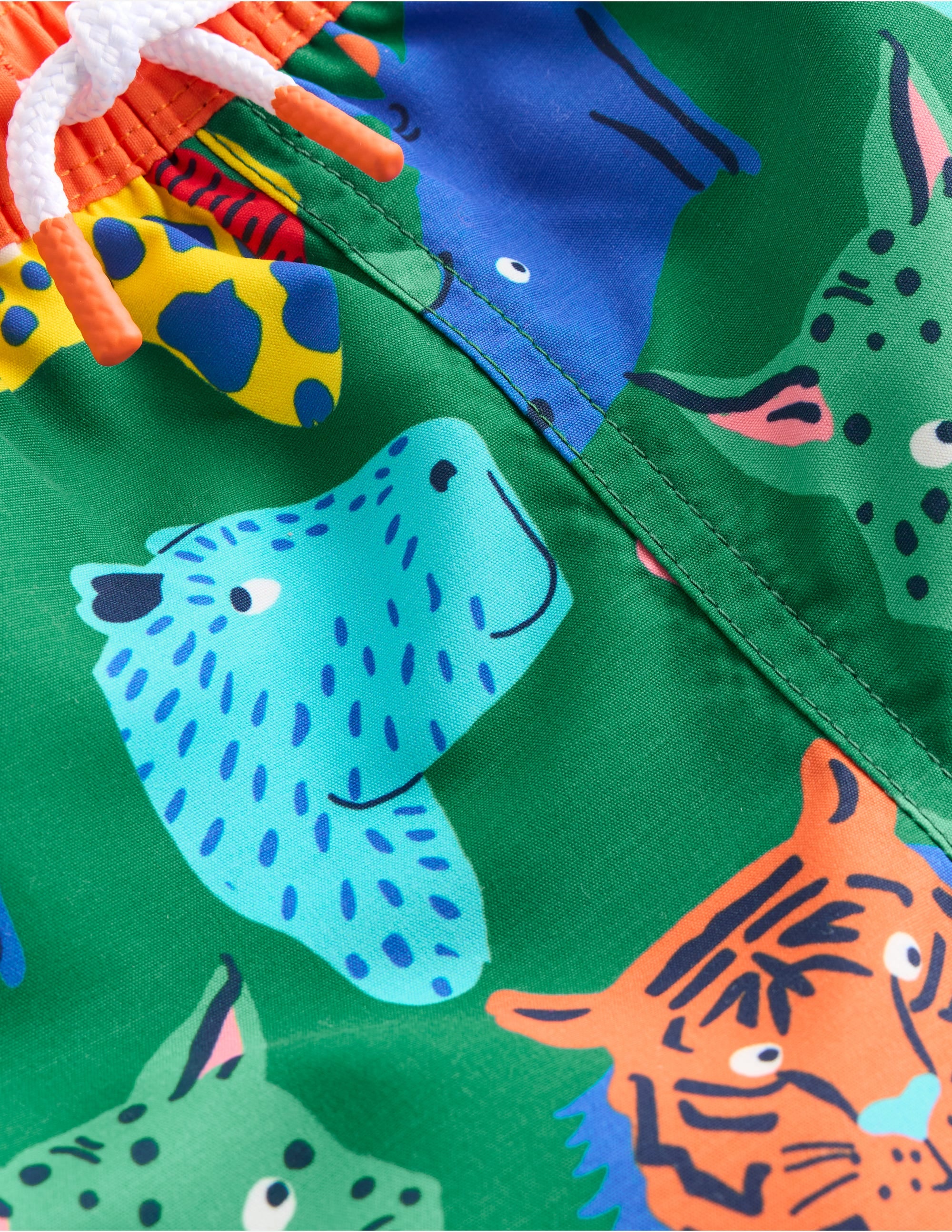 Swim Shorts-Multi Animal Faces - Image 3