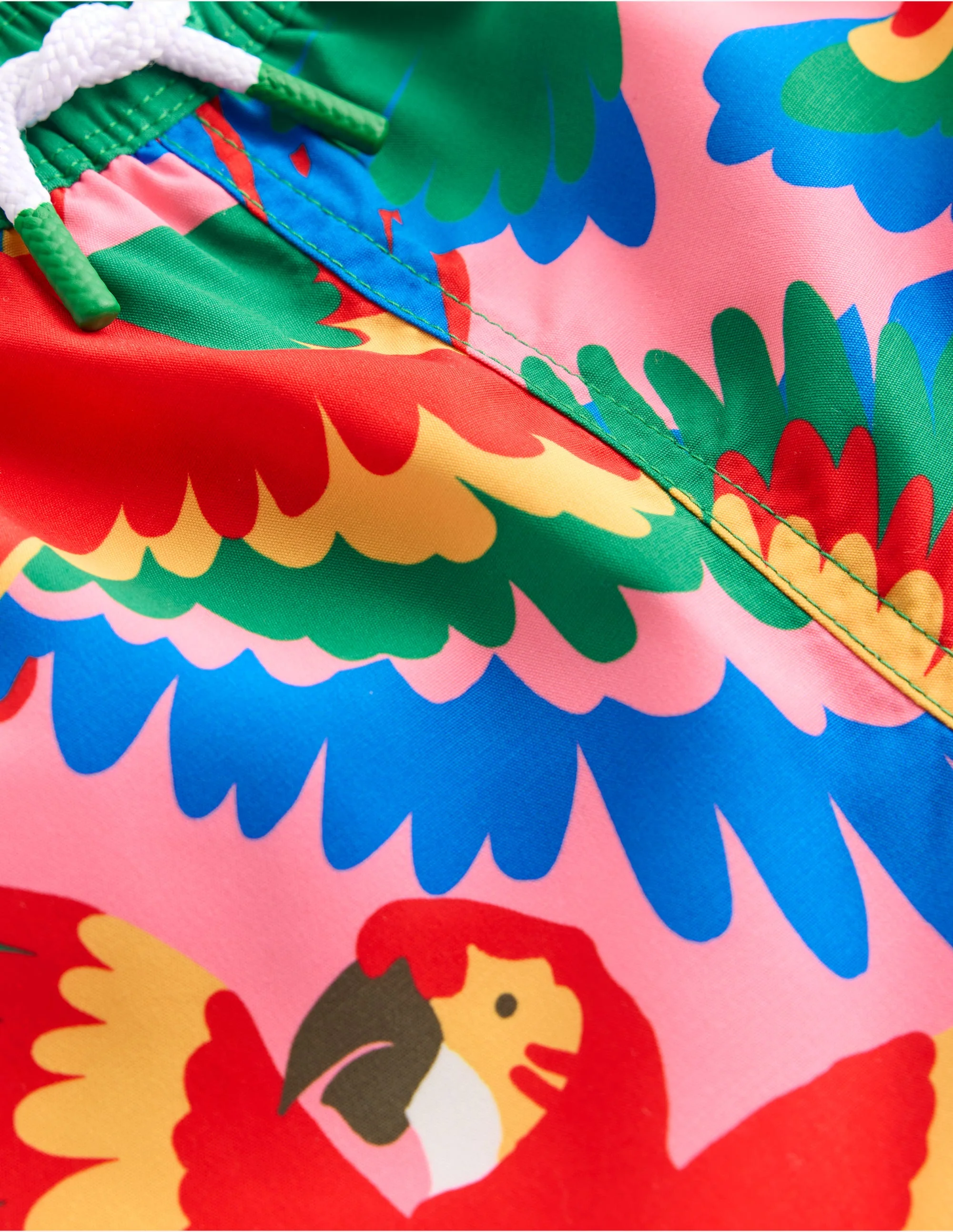Swim Shorts-Multi Rainbow Parrot - Image 3