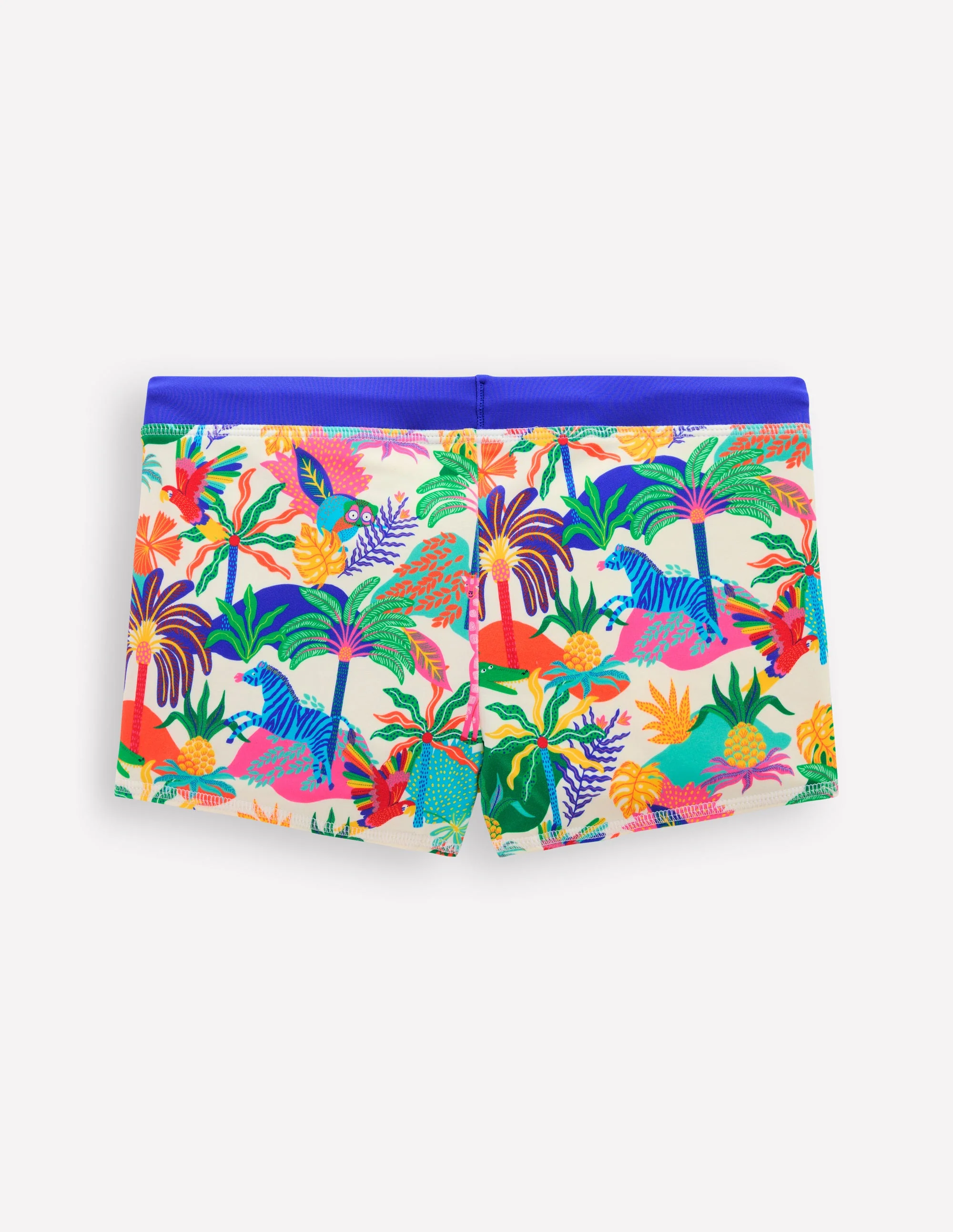 Swim Trunks-Ivory Multi Jungle - Image 2
