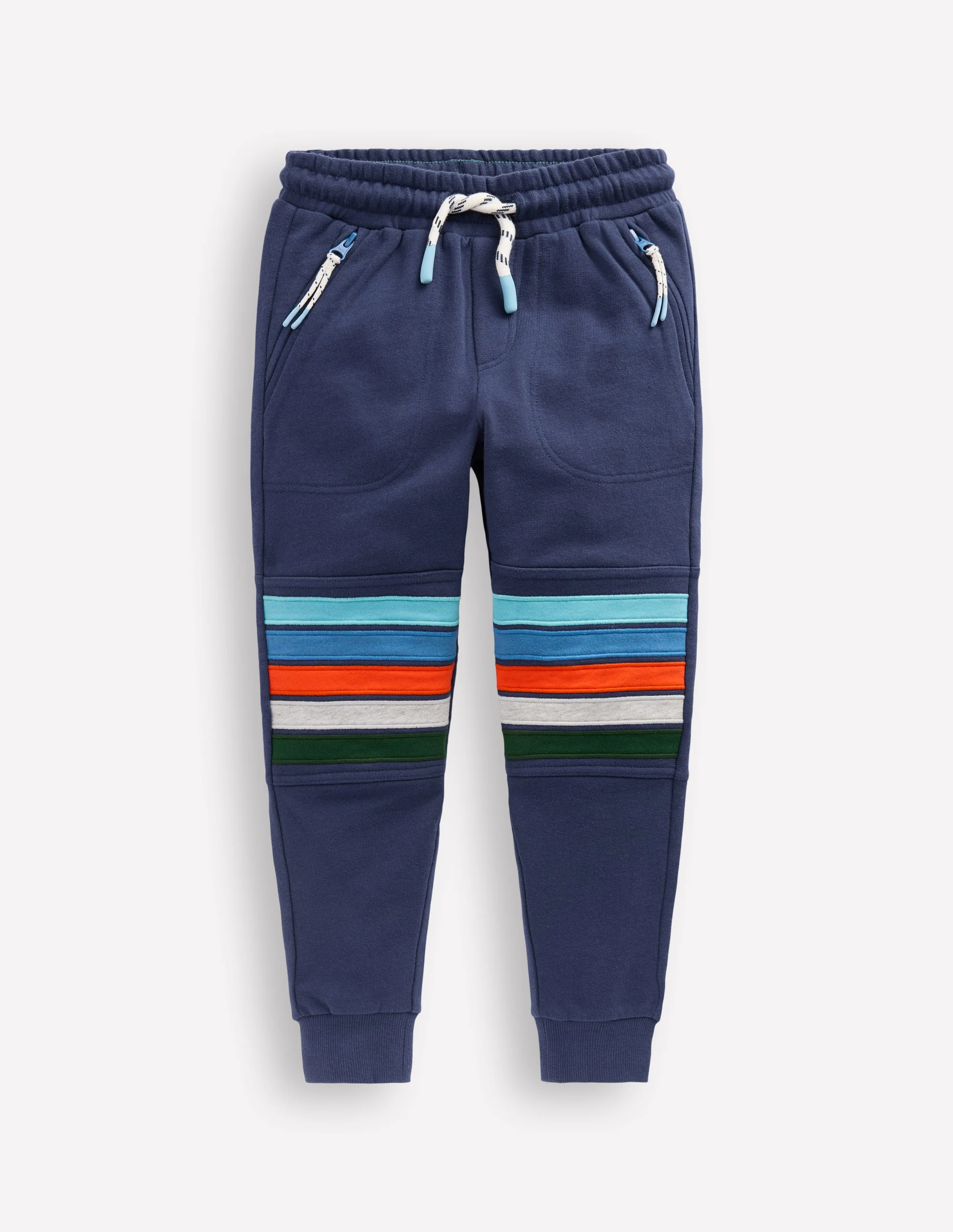 Warrior Knee Joggers-Starboard Blue Stripe Knee - Image 4