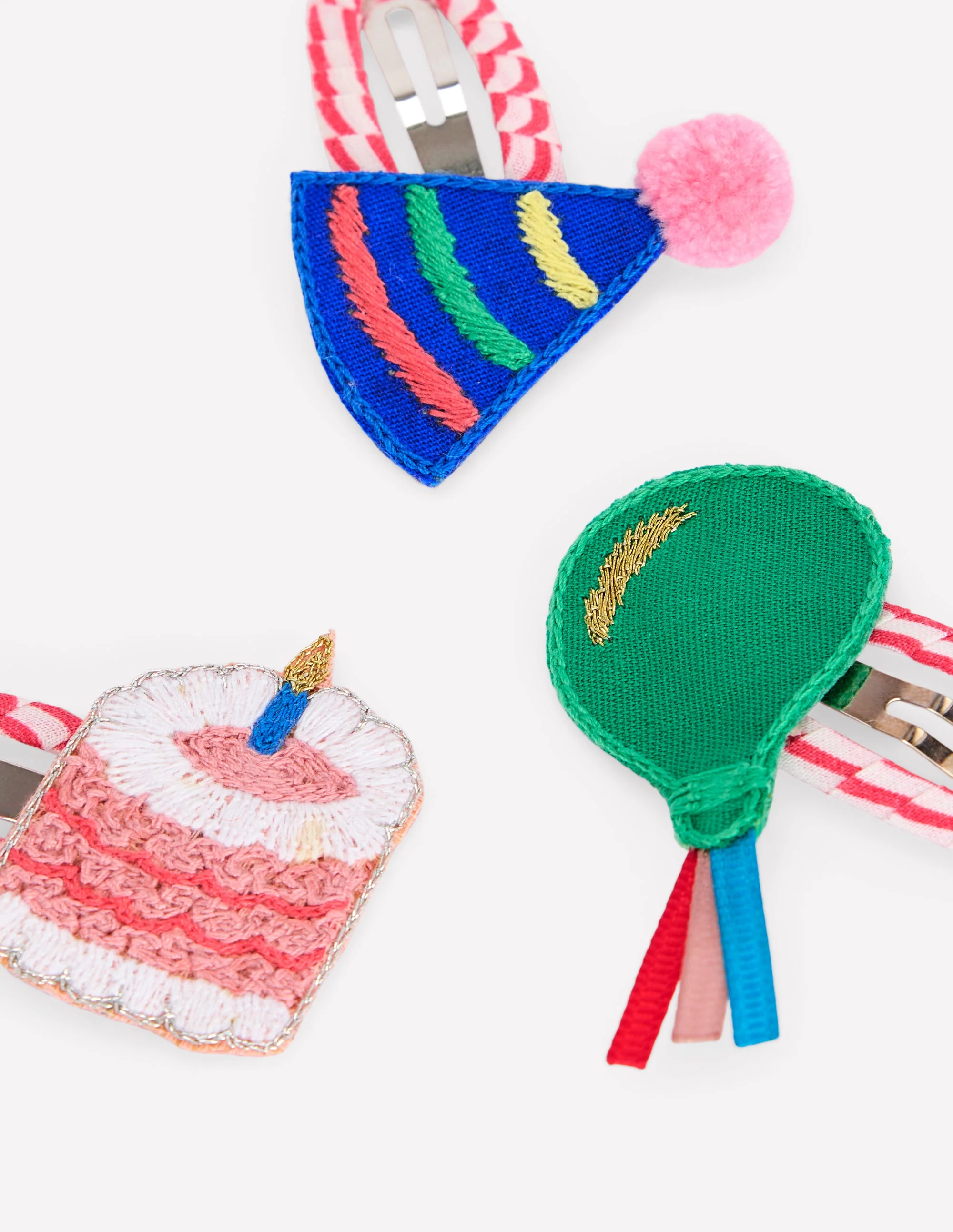 3-pack Hair Clips-Birthday - Image 2