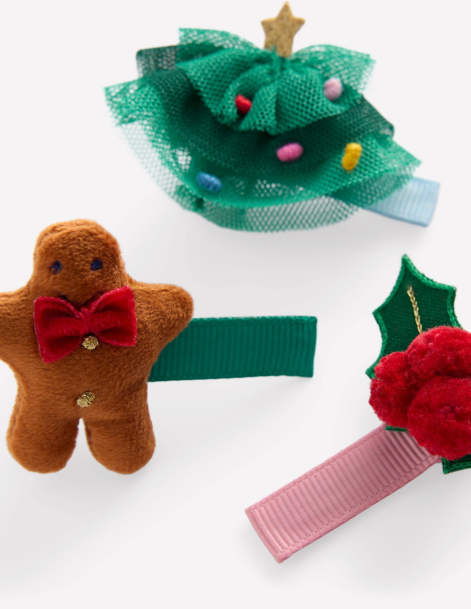 3-pack Hair Clips-Festive - Image 2