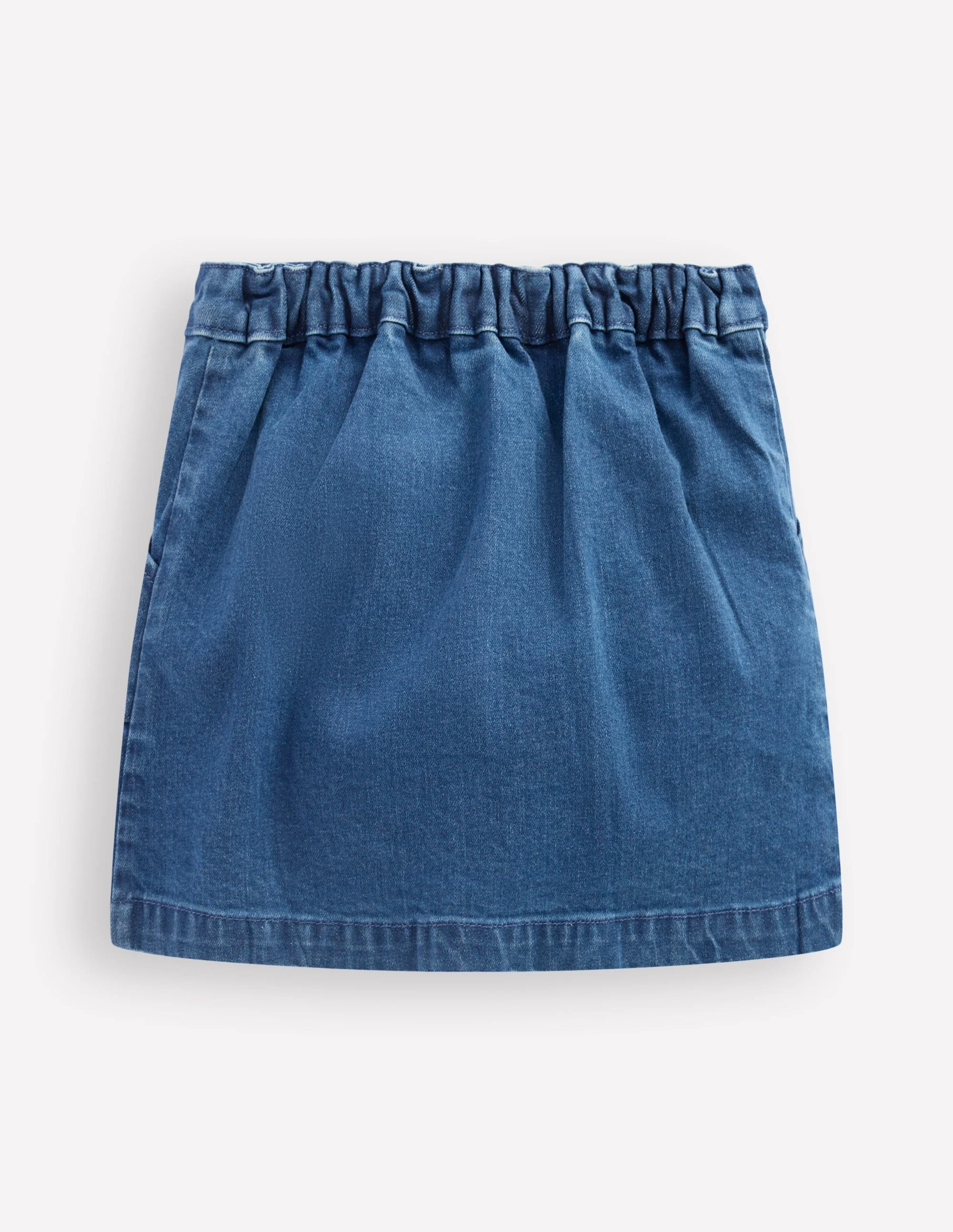 A Line Button Through Skirt-Mid Vintage Shapes - Image 5
