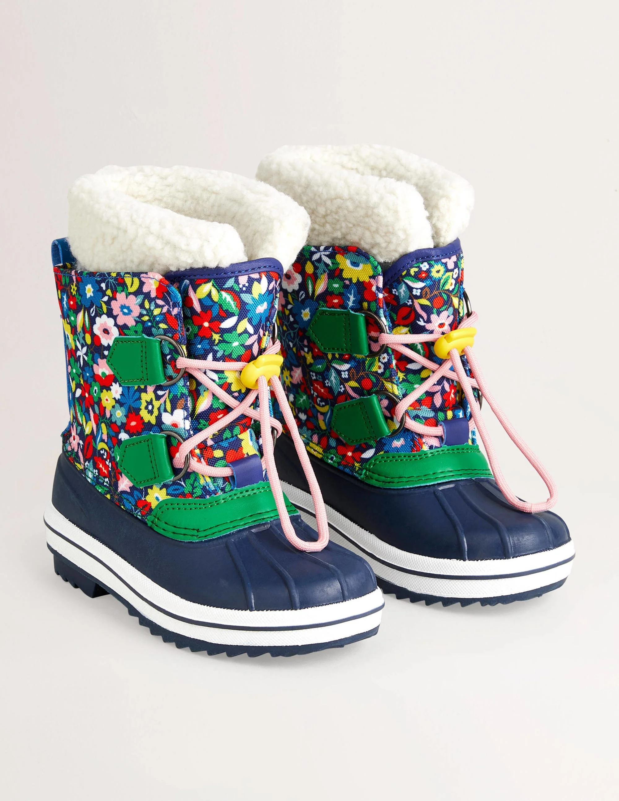 All Weather Boots-Multi Floral - Image 2