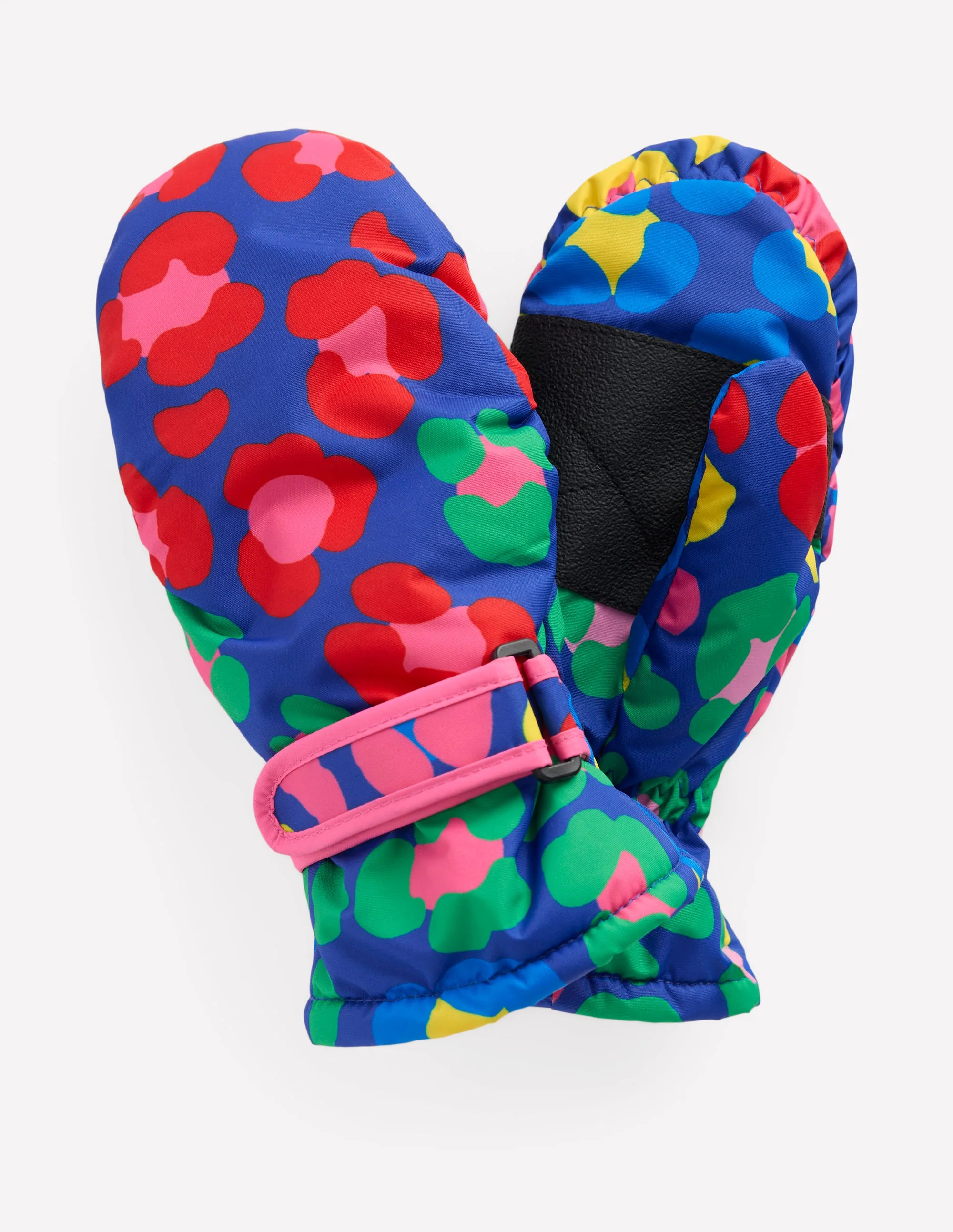 All-Weather Mittens-Multi Rainbow Leopard