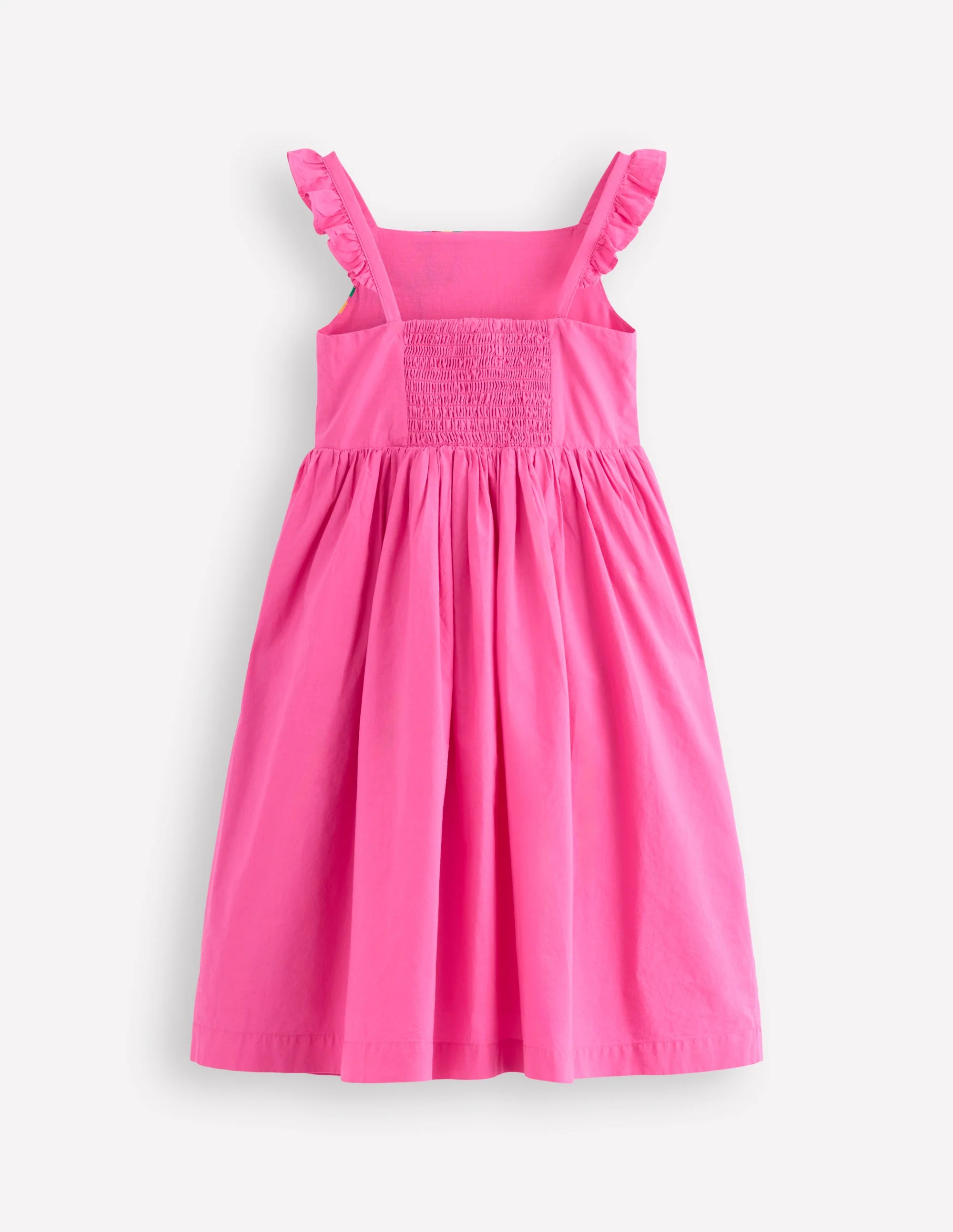 Annalisa Appliqué Sundress-Sorbet Pink Birds - Image 2